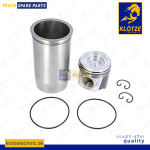 Piston with liner
