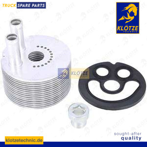 Oil cooler with gaskets