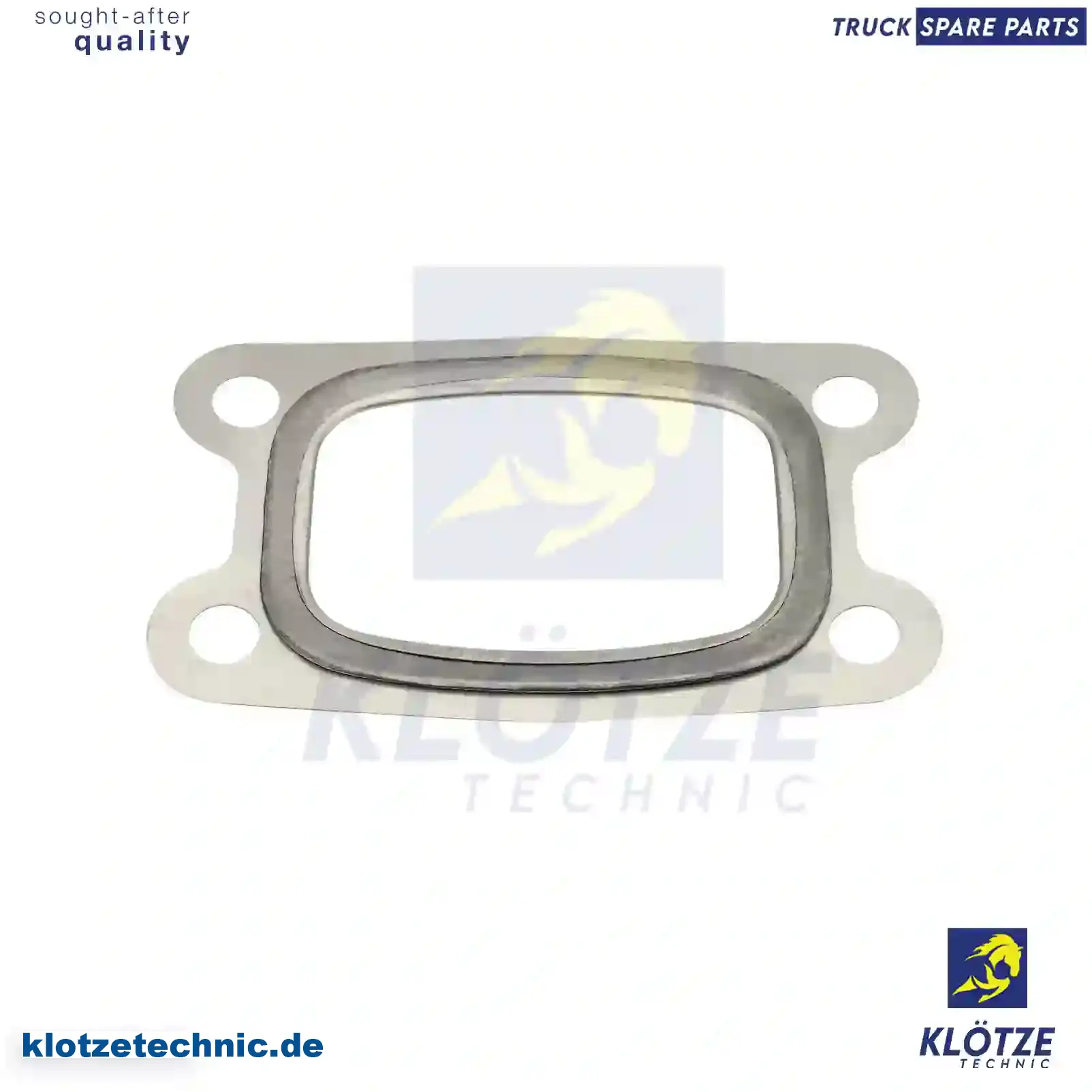 Gasket, Exhaust Manifold 1543858, 3165748, 8130038, ZG10213-0008, 1543858, 3165748, 8130038, ZG10213-0008 || Klötze Technic Automotive Air Brake Systems