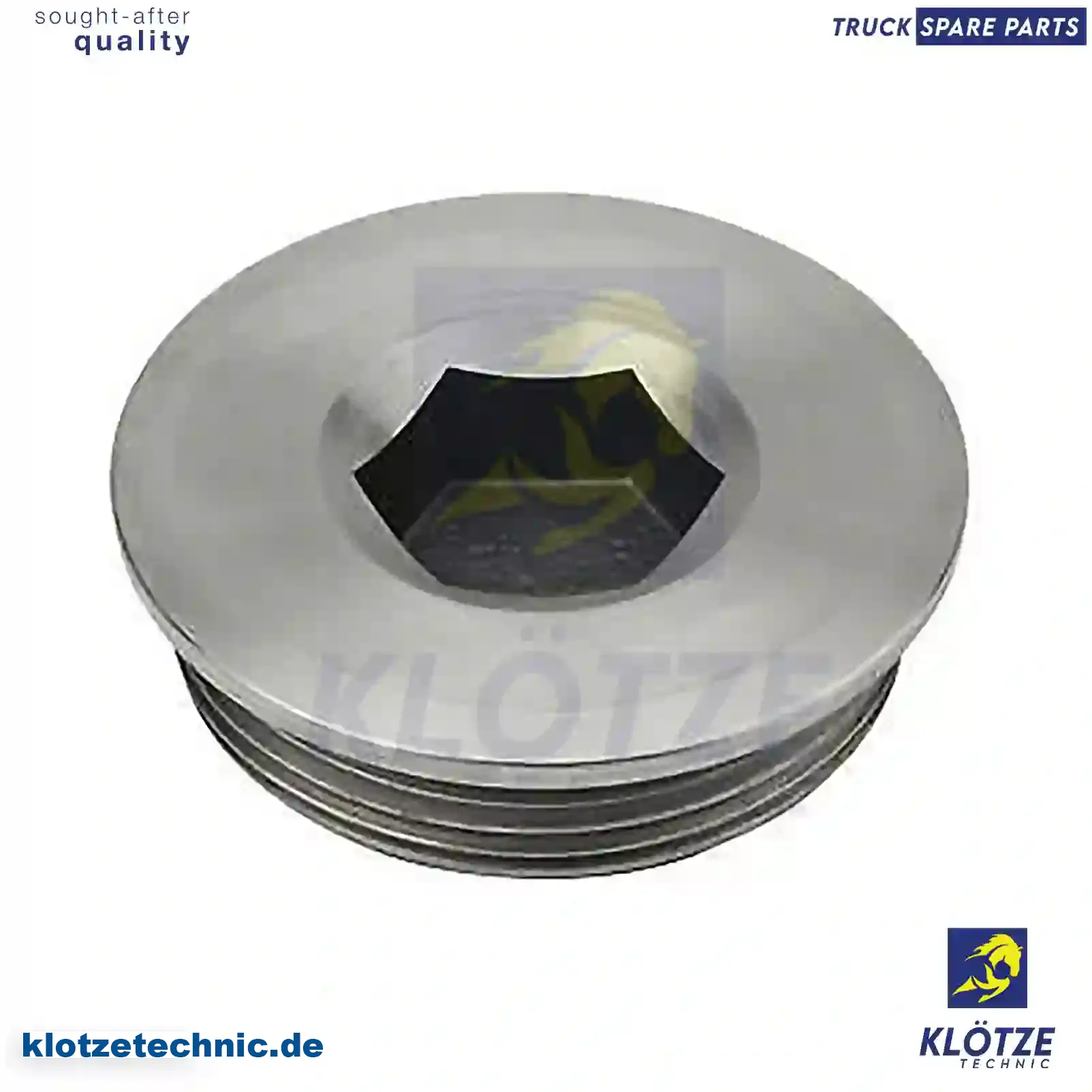 Screw Plug 467365, 467714, ZG01969-0008, 467365, 467714, ZG01969-0008 || Klötze Technic Automotive Air Brake Systems