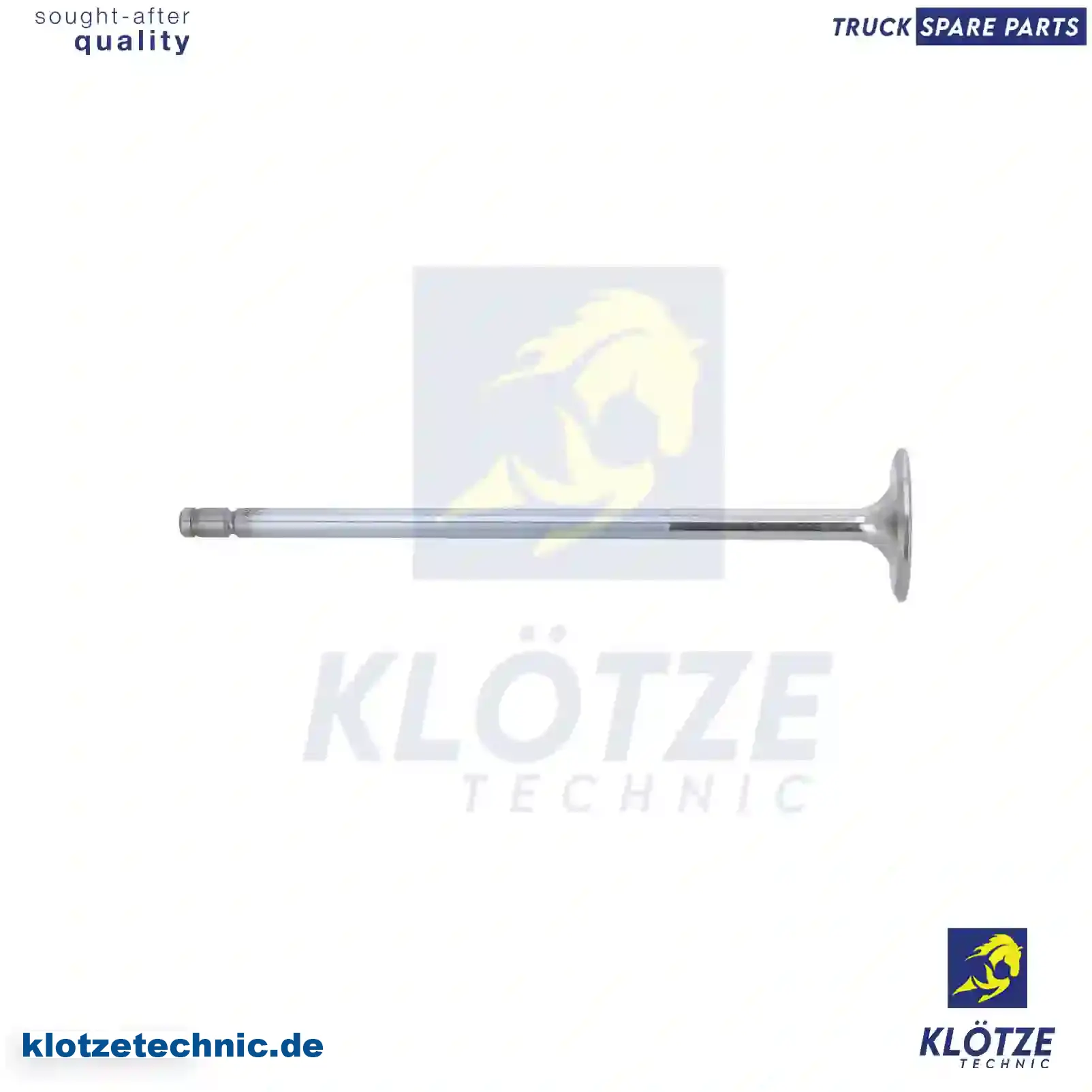 Intake Valve 1547492, 3165231, 3169490, 3964398, 8130103, 8193914, 1547492, 3165231, 3169490, 3964398, 8130103, 8193914 || Klötze Technic Automotive Air Brake Systems