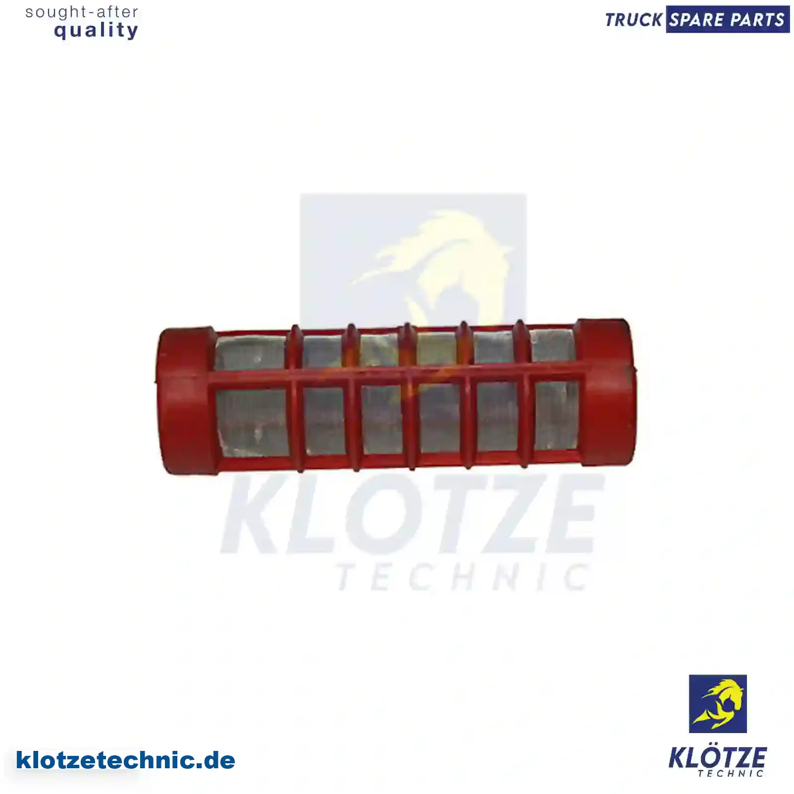 Fuel Strainer 81122110019, 81122110021, 0004710435, 81122110019, 81122110021, 0004710435 || Klötze Technic Automotive Air Brake Systems