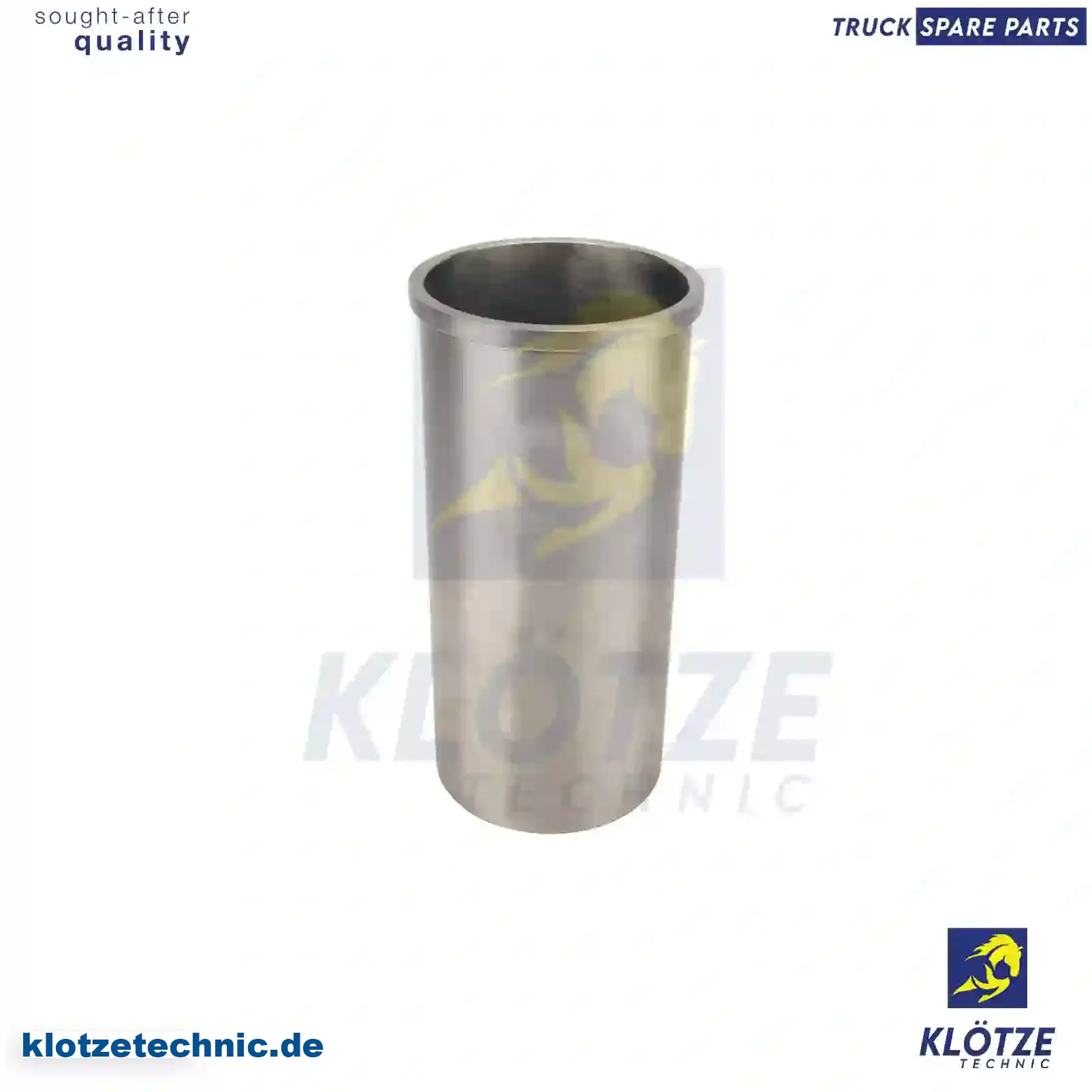 Cylinder Liner, Without Seal Rings 0112489, 0212275, 0220095, 112489, 212275, 220095, 0112489, 0212275, 0220095, 112489, 212275, 220095 || Klötze Technic Automotive Air Brake Systems
