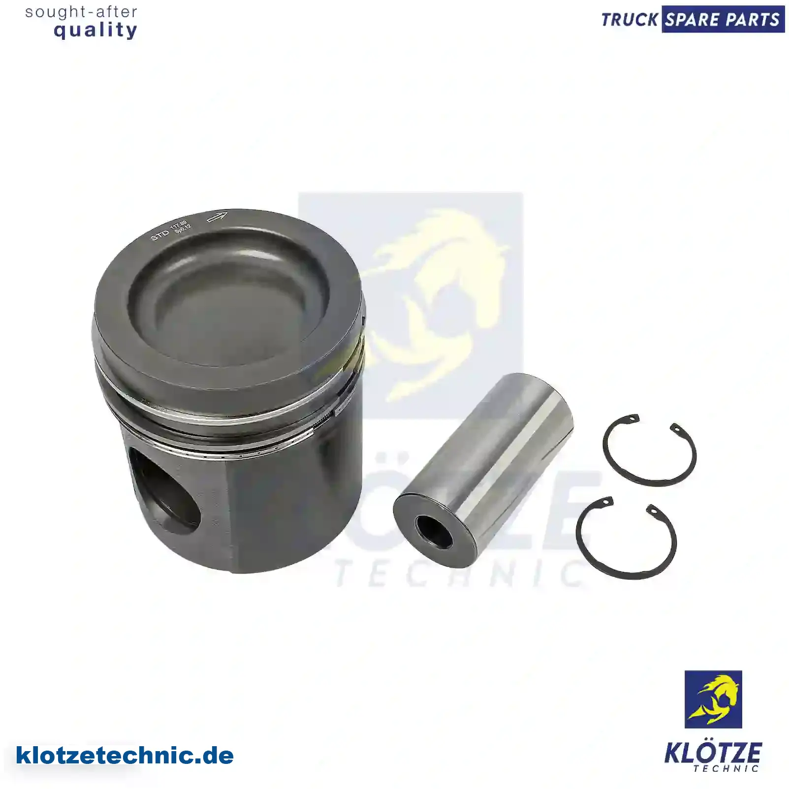Piston, Complete With Rings 1435419, 1454671, 1626588, 1435419, 1454671, 1626588 || Klötze Technic Automotive Air Brake Systems