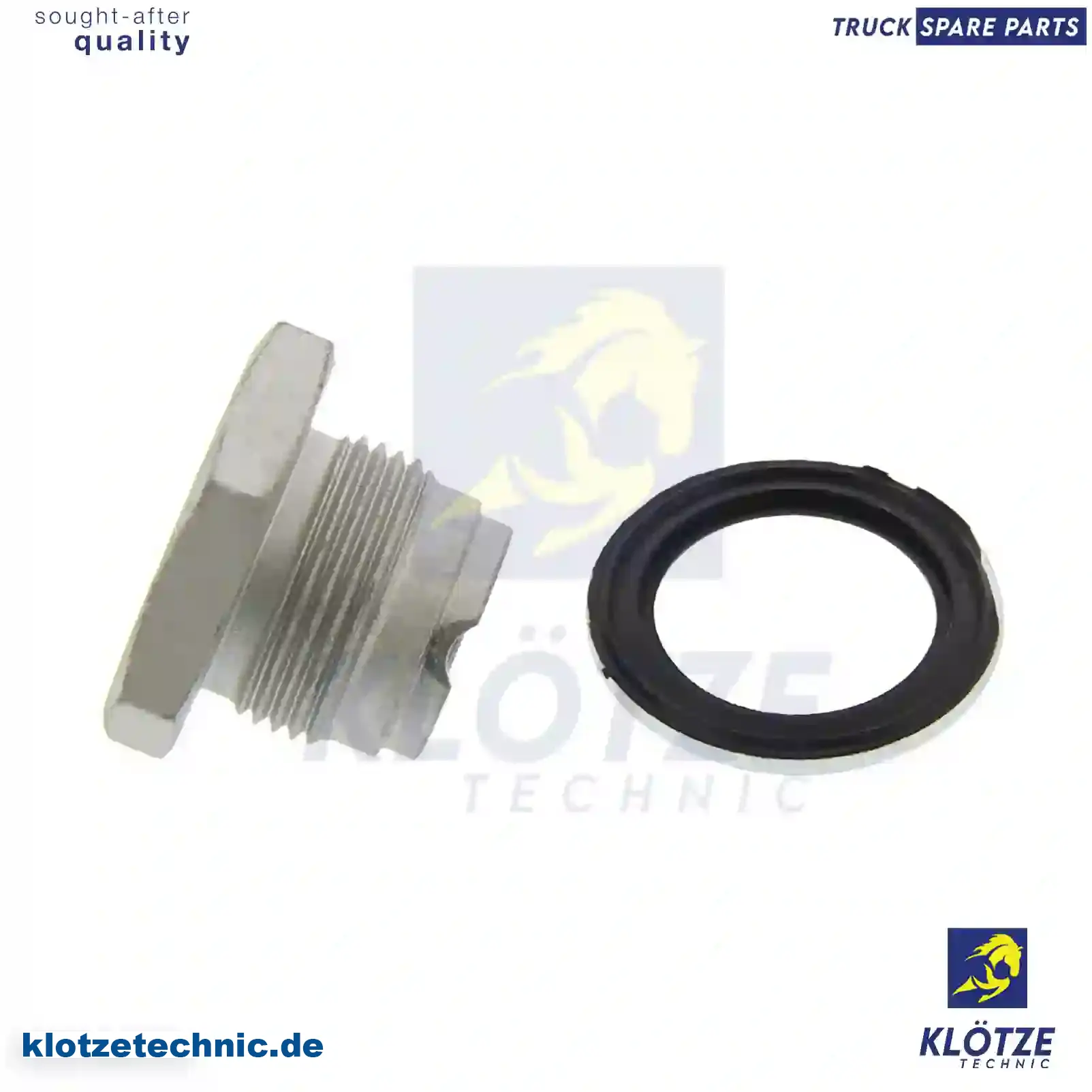 Oil Drain Plug, #YOK || Klötze Technic Automotive Air Brake Systems