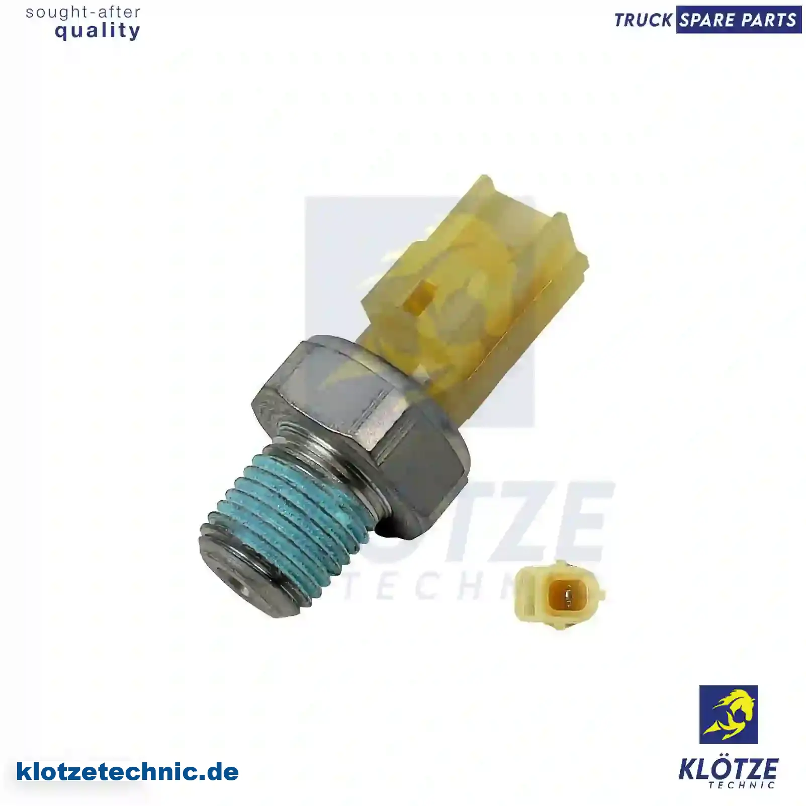 Oil Pressure Switch 1131J2, 9659173880, 1053881, 1053882, 1084764, 1095149, 1309298, 1363198, 3S71-9278-AB, 98AB-9278-AA, 98AB-9278-CA, 1131J2, 1131J2, 9659173880, 1053881, 1053882, 1084764, 1095149, 1309298, 1363198, 3S71-9278-AB, 98AB-9278-AA, 98AB-9278-CA, 1131J2 || Klötze Technic Automotive Air Brake Systems