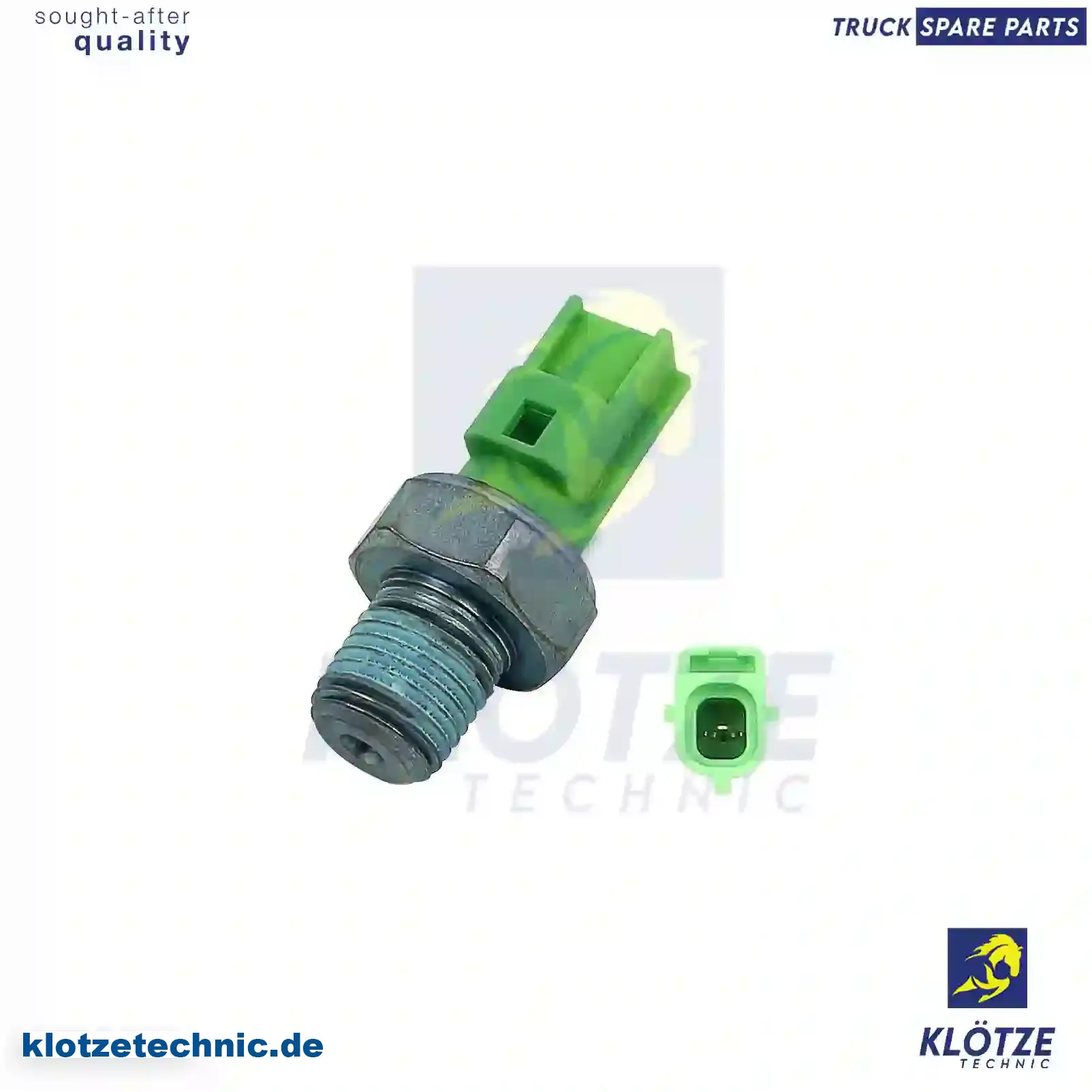 Oil Pressure Switch 1116647, 1226188, 1363512, 1S7A-9278-AA, 3M51-9278-AA, 3M51-9278-AB, AJ813129, LR000633, LF0118501, 51163, 30658183, 30711658, 30757396, 1116647, 1226188, 1363512, 1S7A-9278-AA, 3M51-9278-AA, 3M51-9278-AB, AJ813129, LR000633, LF0118501, 51163, 30658183, 30711658, 30757396 || Klötze Technic Automotive Air Brake Systems