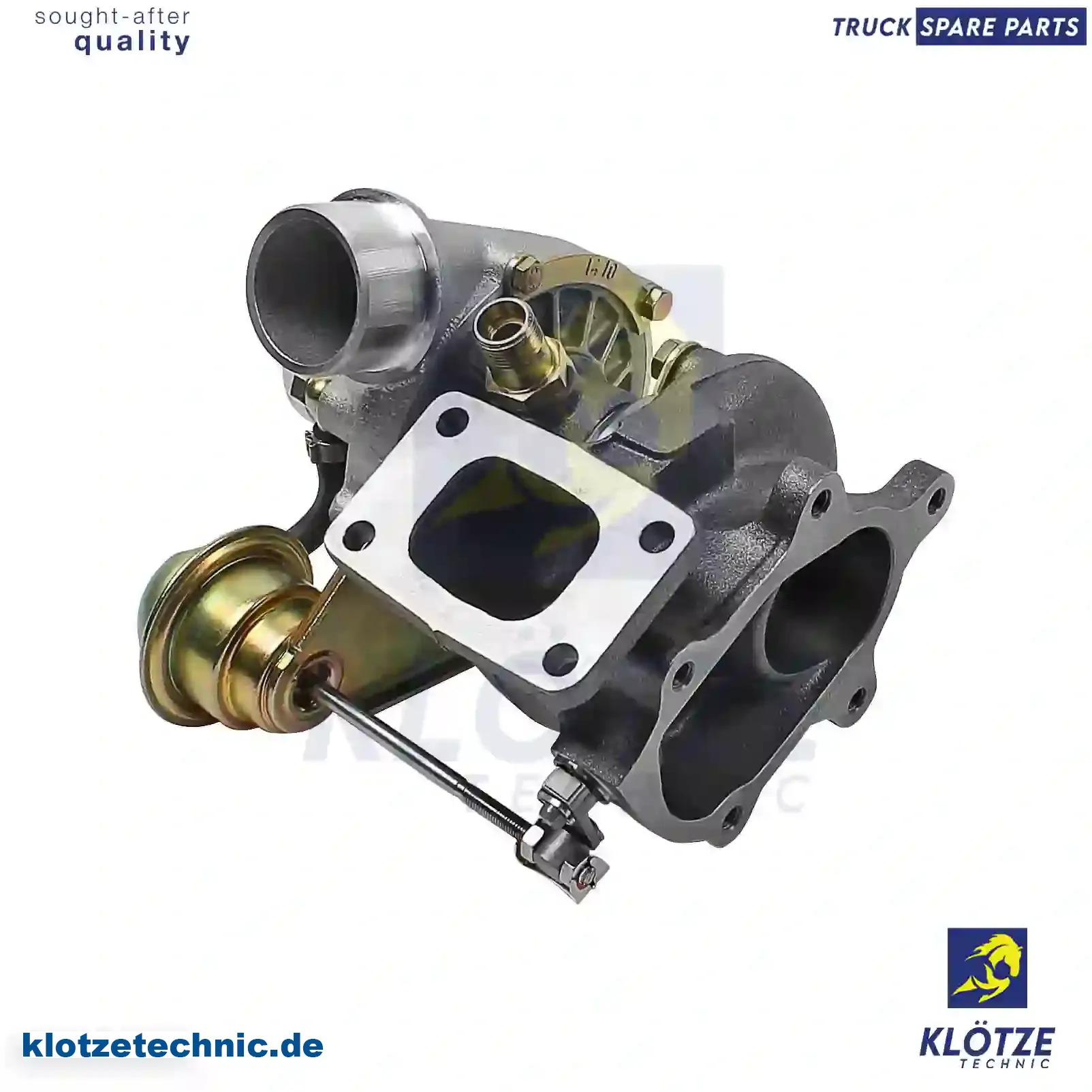 Turbocharger, Without Gasket Kit 04841844, 4841844, 94861050, 98478057, 99431083, 04841844, 4841844, 94861050, 98478057, 99431083 || Klötze Technic Automotive Air Brake Systems