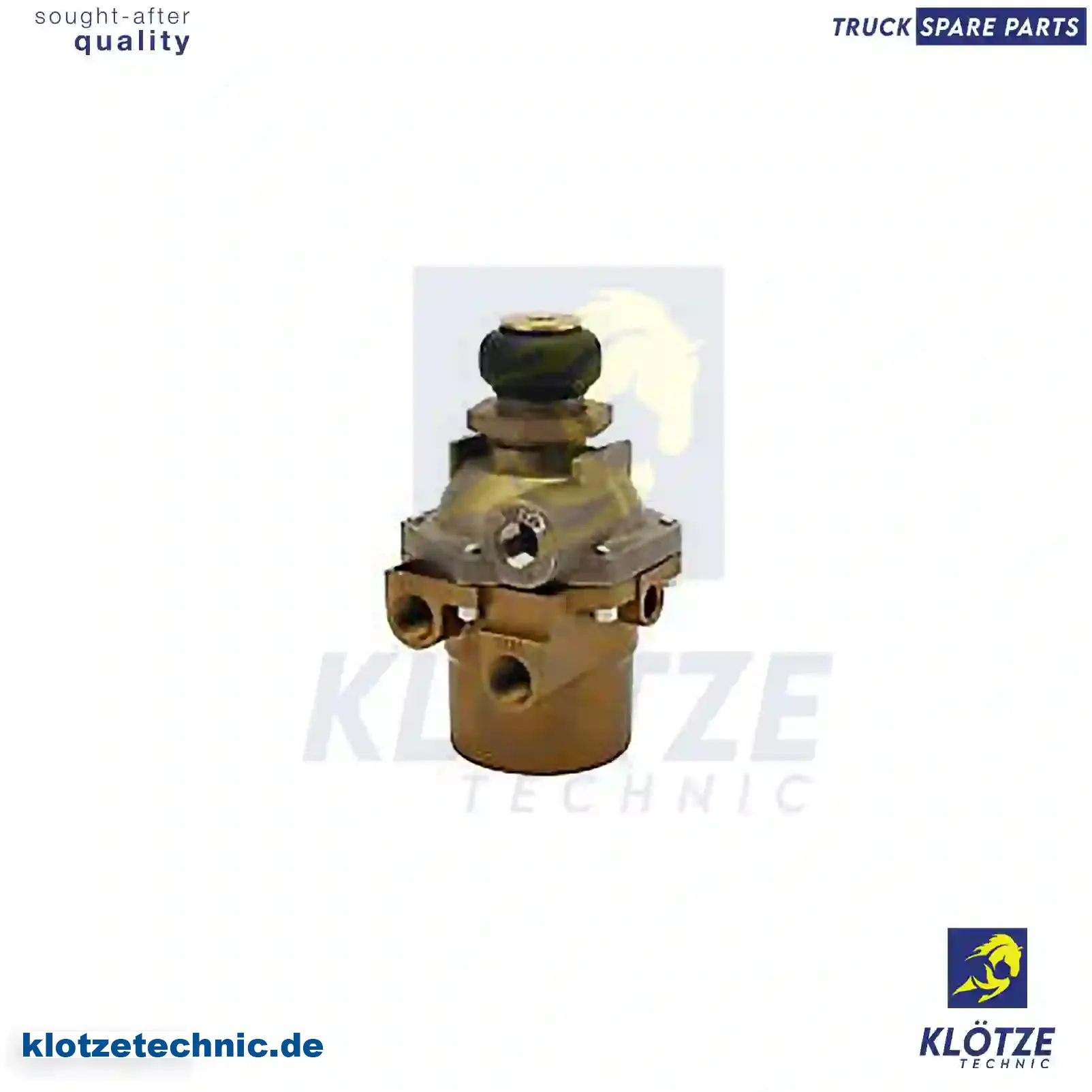 Valve, Accelerator Pedal 1518770, 1518770 || Klötze Technic Automotive Air Brake Systems