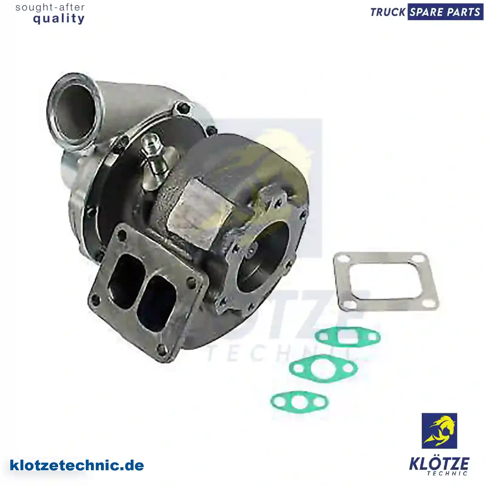 Turbocharger, With Gasket Kit 51091007418, 51091007441, 51091007442, 51091007443, 51091007459, 51091007460, 51091007481, 51091007520, 51091007549, 51091007785, 51091007786, 51091009441, 51091009442, 51091009443, 51091009460, 51091009481, 51091009520, 51091009549, 51091009785, 51091009786, 51091007786, 51091007418, 51091007441, 51091007442, 51091007443, 51091007459, 51091007460, 51091007481, 51091007520, 51091007549, 51091007785, 51091007786, 51091009441, 51091009442, 51091009443, 51091009460, 51091009481, 51091009520, 51091009549, 51091009785, 51091009786, 51091007786 || Klötze Technic Automotive Air Brake Systems