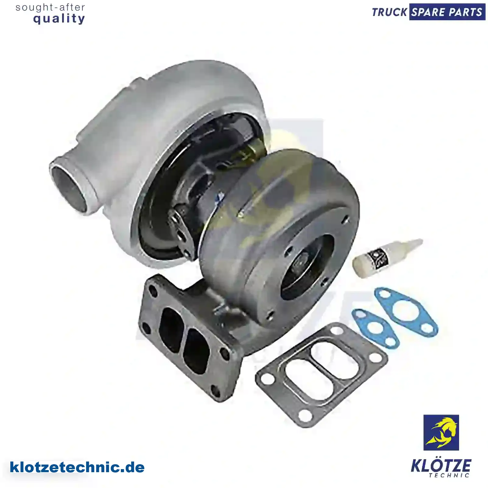 Turbocharger, With Gasket Kit 51091007262, 51091007278, 51091007299, 51091007314, 51091007316, 51091007324, 51091007333, 51091007341, 51091007342, 51091007344, 51091007345, 51091007387, 51091007447, 51091007448, 51091007449, 51091007450, 51091007456, 51091007457, 51091009278, 51091009299, 51091009314, 51091009316, 51091009333, 51091009387, 51091009447, 51091009449, 51091009450, 51091009457, 51091007262, 51091007278, 51091007299, 51091007314, 51091007316, 51091007324, 51091007333, 51091007341, 51091007342, 51091007344, 51091007345, 51091007387, 51091007447, 51091007448, 51091007449, 51091007450, 51091007456, 51091007457, 51091009278, 51091009299, 51091009314, 51091009316, 51091009333, 51091009387, 51091009447, 51091009449, 51091009450, 51091009457 || Klötze Technic Automotive Air Brake Systems