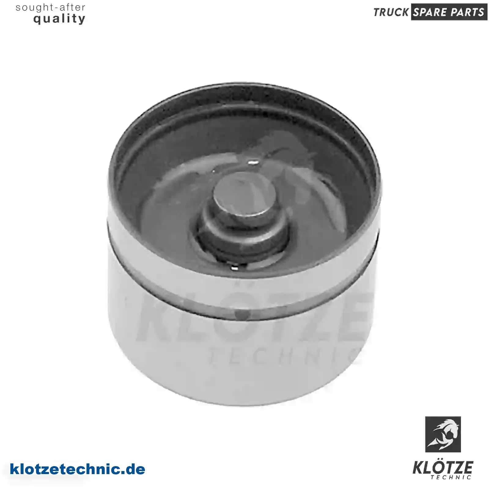 Valve Tappet 0000500225, 1040500925, 1040501025, 1040501225, 1110500025, 1190500325, 1190500825, 1190500825, 00A109309, 0000500225, 1040500925, 1040501025, 1040501225, 1110500025, 1190500325, 1190500825, 1190500825, 00A109309 || Klötze Technic Automotive Air Brake Systems
