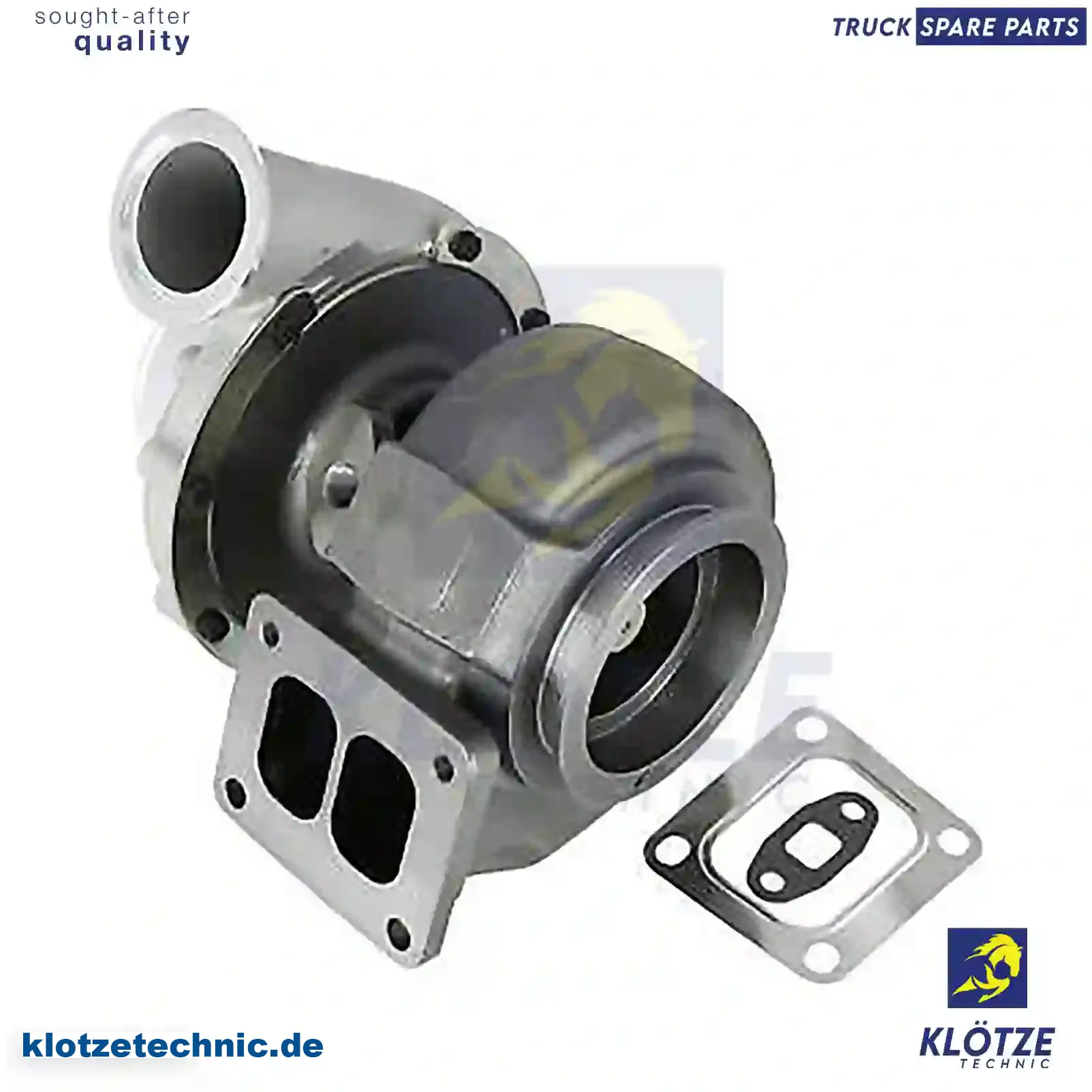 Turbocharger, With Gasket Kit 10571538, 1402917, 1423033, 1485649, 1485650, 1571538, 1864191, 571538, 10571538, 1402917, 1423033, 1485649, 1485650, 1571538, 1864191, 571538 || Klötze Technic Automotive Air Brake Systems