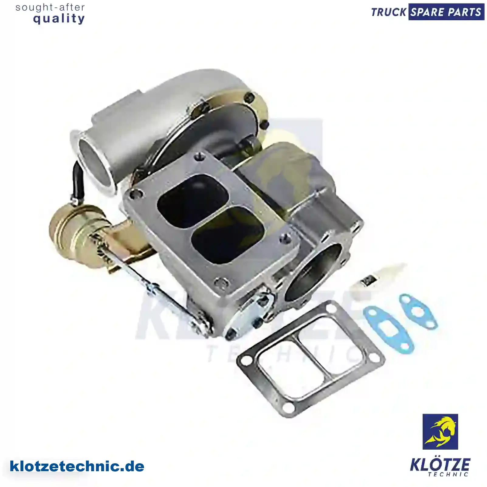 Turbocharger, With Gasket Kit 500390351, 500390351 || Klötze Technic Automotive Air Brake Systems