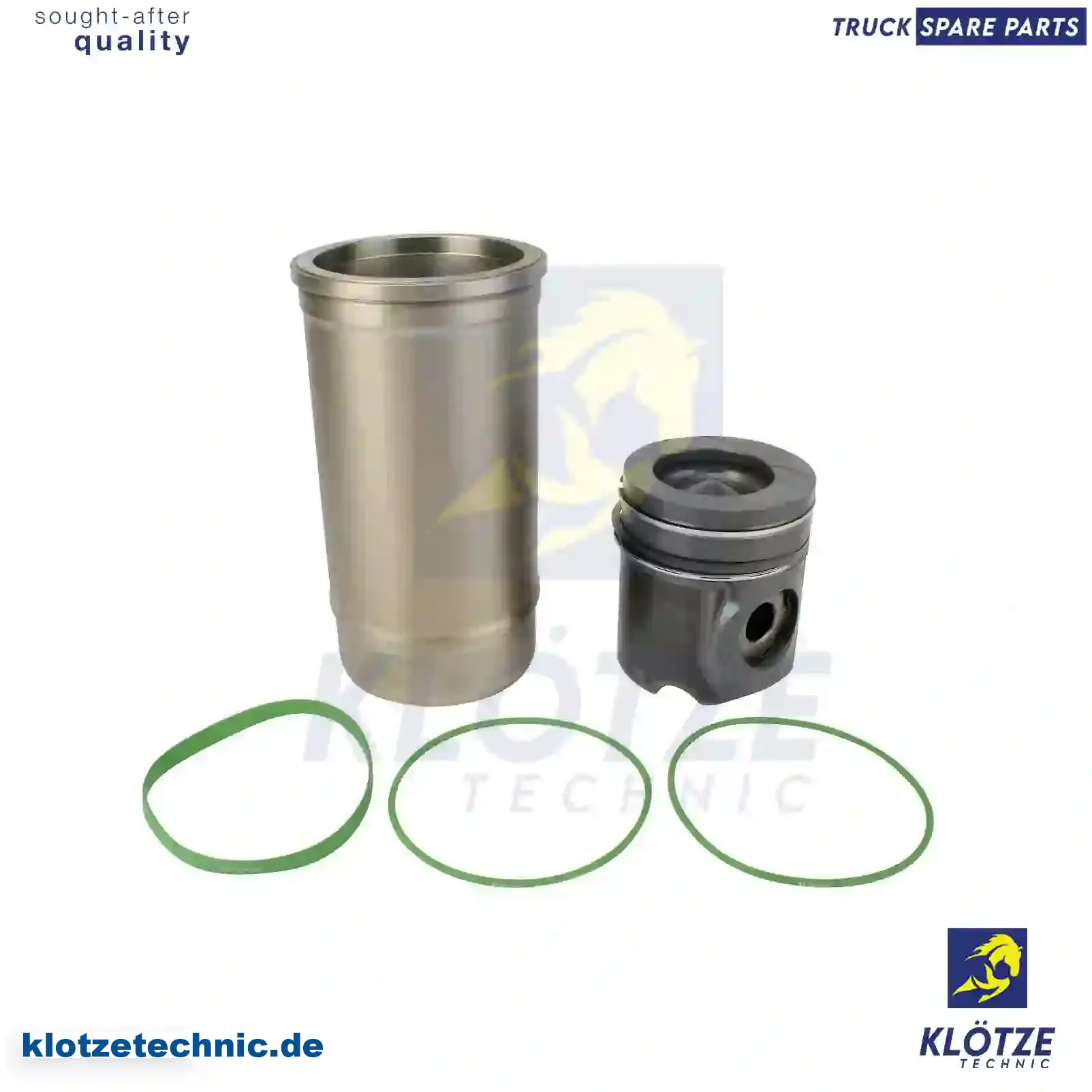 Piston With Liner 550265, 550267, ZG01894-0008, 550265, 550267, ZG01894-0008 || Klötze Technic Automotive Air Brake Systems