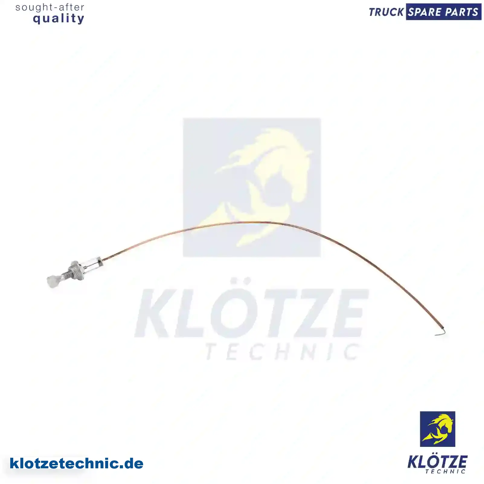 Throttle cable, Hand Throttle Control 3353000026, 3363000026, 3453007107, 3353000026, 3363000026, 3453007107 || Klötze Technic Automotive Air Brake Systems