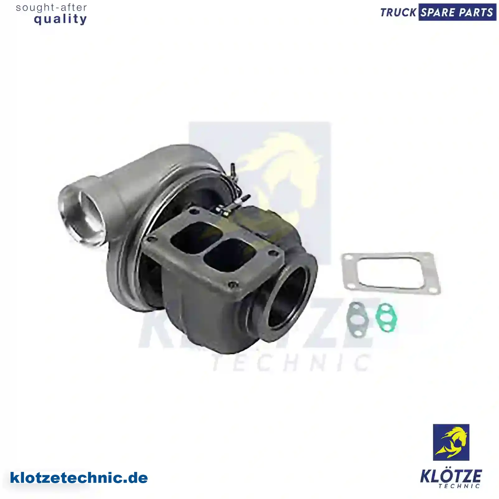 Turbocharger, With Gasket Kit 20590846, 20973106, 24426247, 85000376, 85006376, ZG02214-0008, 20590846, 20973106, 24426247, 85000376, 85006376, ZG02214-0008 || Klötze Technic Automotive Air Brake Systems