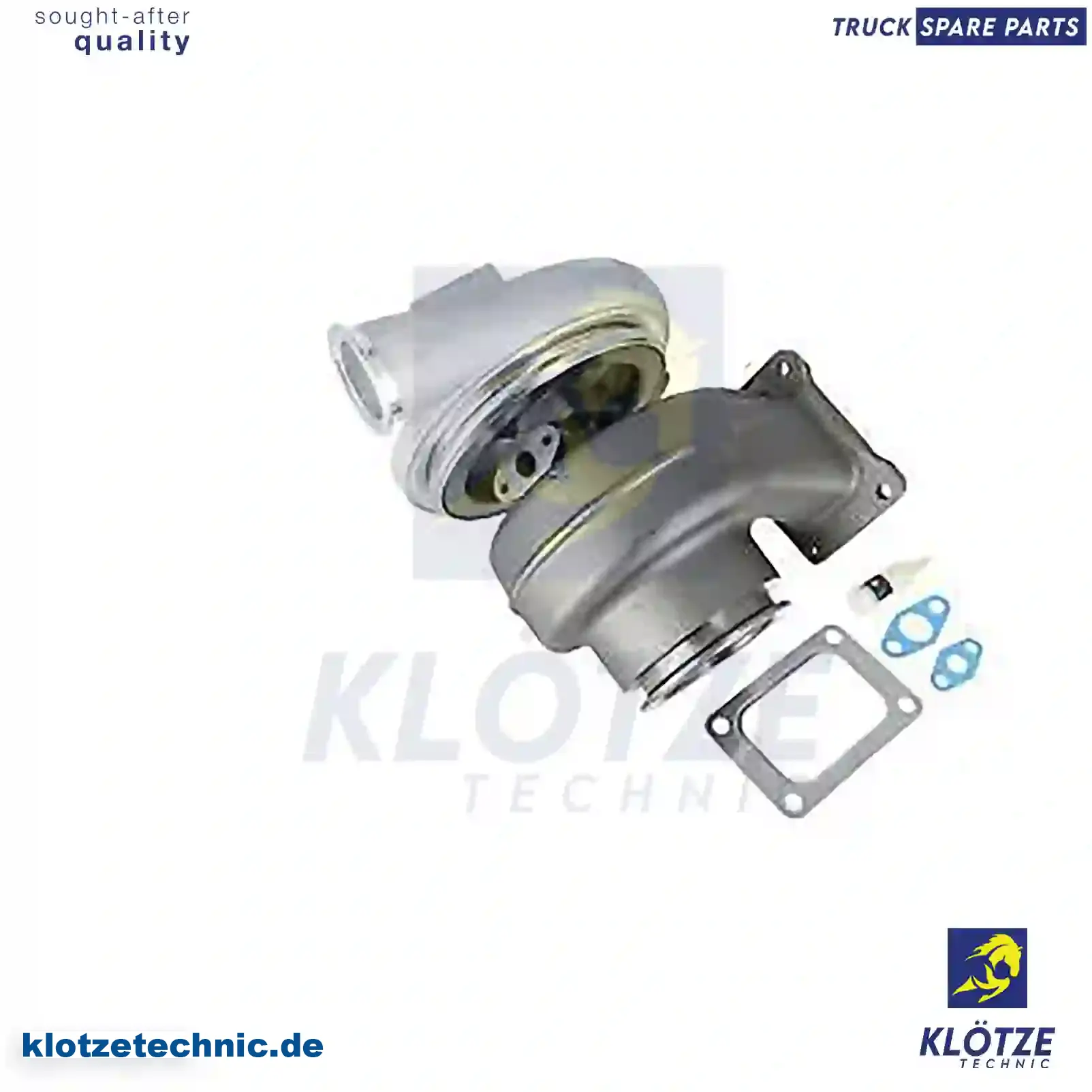 Turbocharger, With Gasket Kit 20581607, 20857657, 22479213, 85000646, 85006646, 85020367, 20581607, 20857657, 22479213, 85000646, 85006646, 85020367 || Klötze Technic Automotive Air Brake Systems