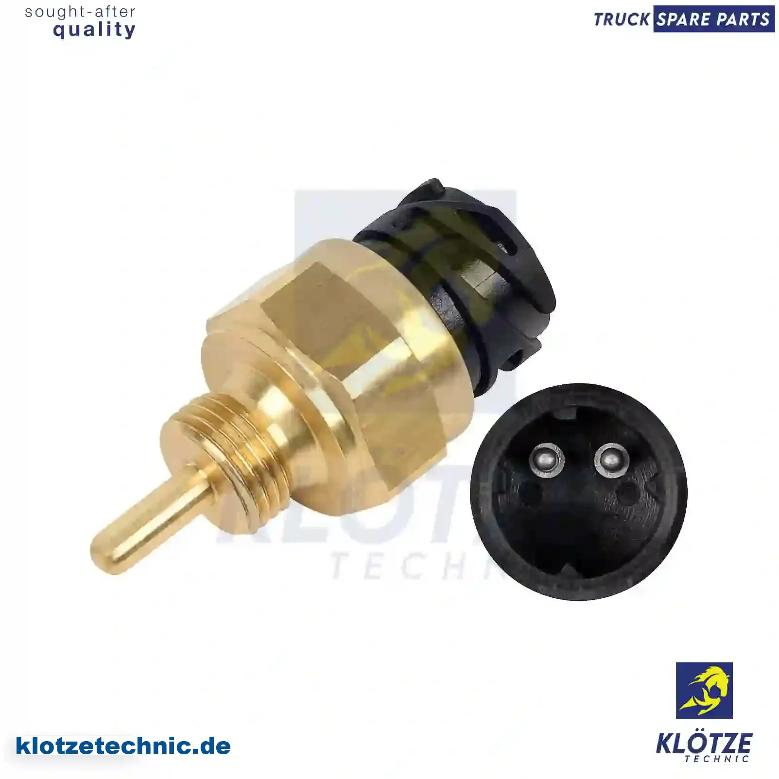 Temperature Sensor 51274210154, 51274210172, 51274210190, N1014014483, 07W906529, ZG21113-0008, 51274210154, 51274210172, 51274210190, N1014014483, 07W906529, ZG21113-0008 || Klötze Technic Automotive Air Brake Systems