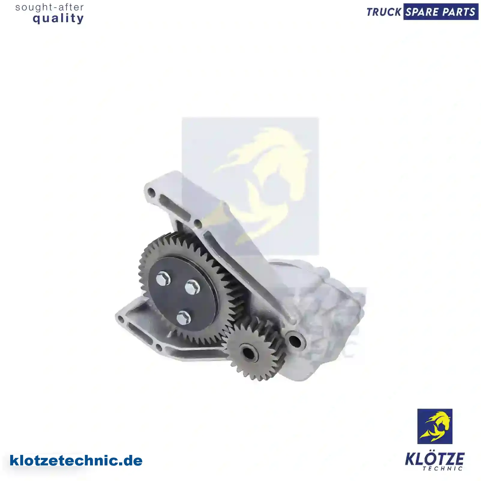 Oil Pump 7408170261, 3165222, 8170261, 85000831, ZG01768-0008, 7408170261, 3165222, 8170261, 85000831, ZG01768-0008 || Klötze Technic Automotive Air Brake Systems