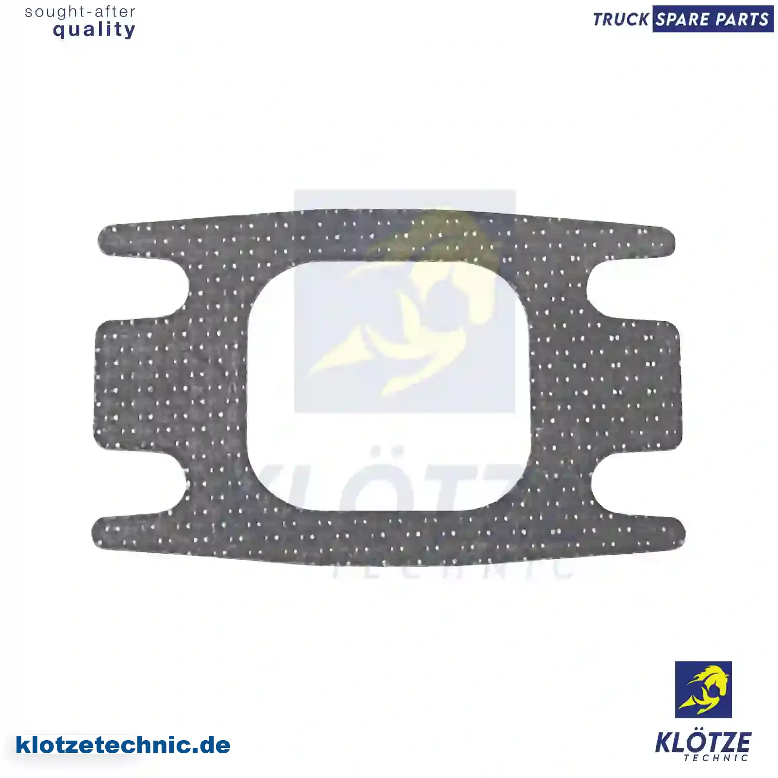 Gasket, Exhaust Manifold 504154280, 99443768, ZG10239-0008, 504154280, 99443768, ZG10239-0008 || Klötze Technic Automotive Air Brake Systems