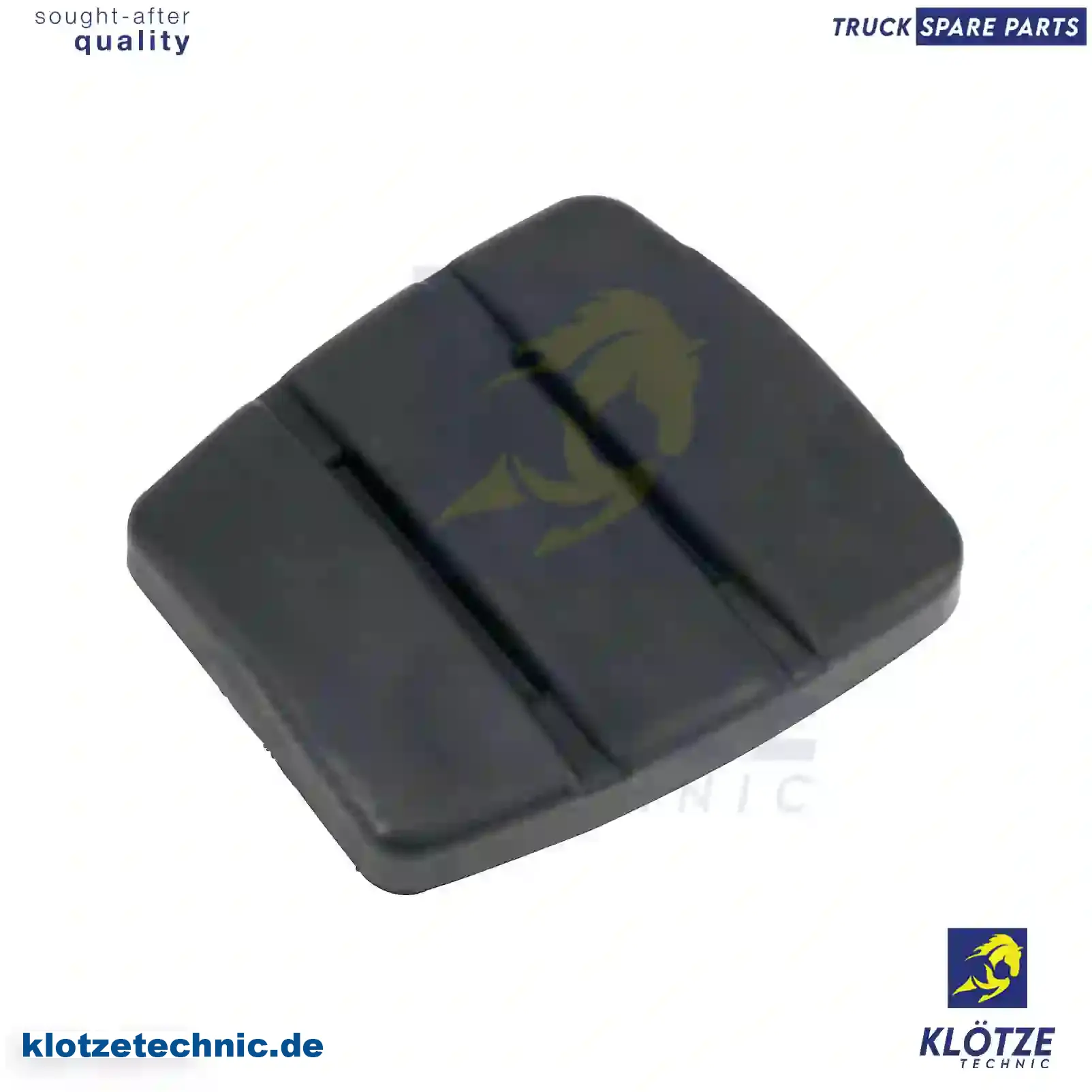 Pedal Rubber 1422639, ZG40011-0008, 1422639, ZG40011-0008 || Klötze Technic Automotive Air Brake Systems