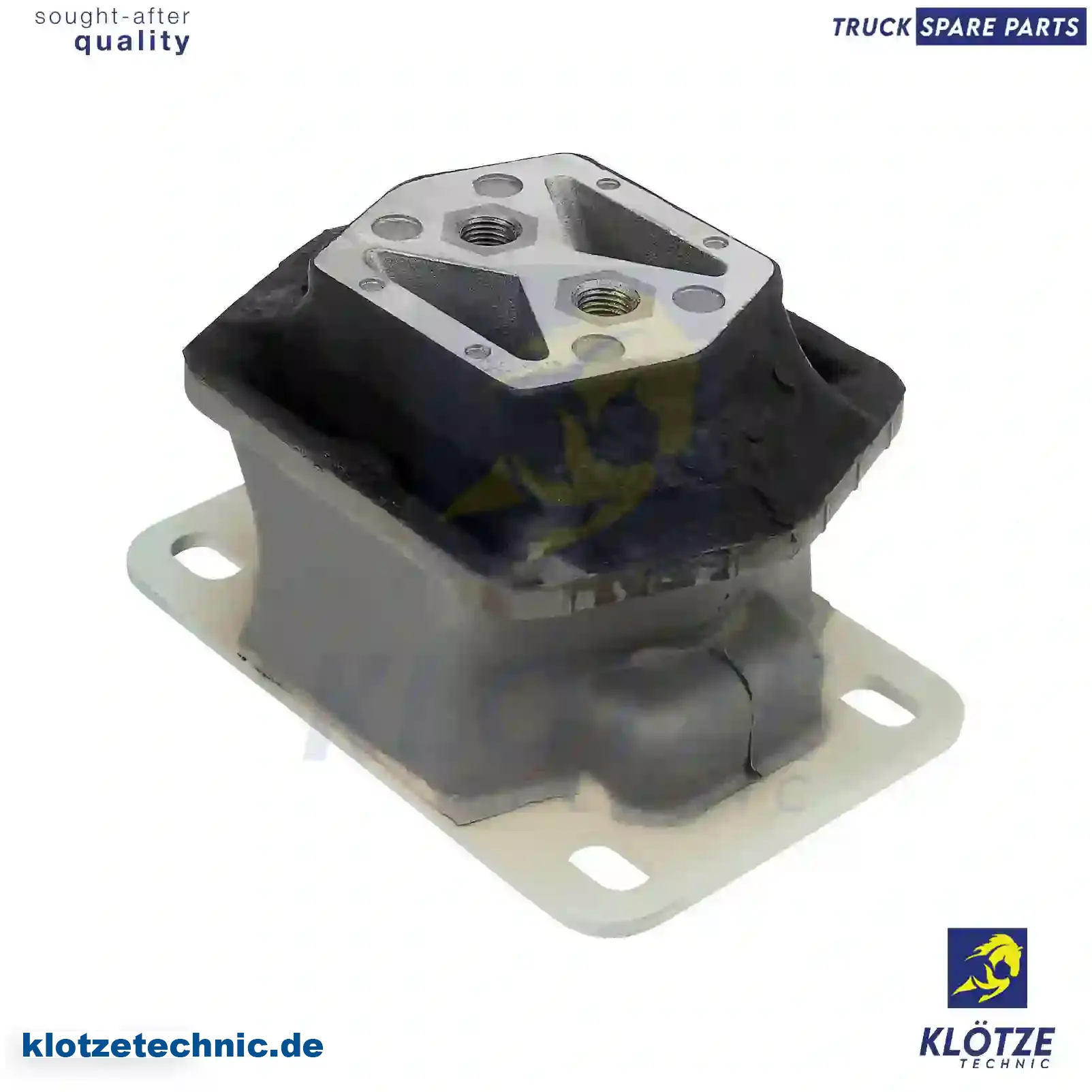 Engine Mounting 81962100151, 81962100186, 81962100193, 81962100241, 81962100302, 81962100319, 81962100151, 81962100186, 81962100193, 81962100241, 81962100302, 81962100319 || Klötze Technic Automotive Air Brake Systems