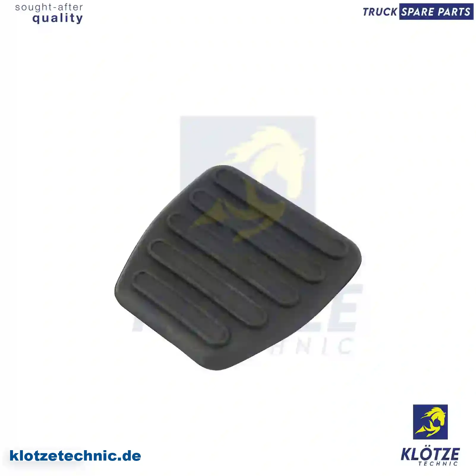 Pedal Rubber 81482270006, 2V5721173, ZG40015-0008, 81482270006, 2V5721173, ZG40015-0008 || Klötze Technic Automotive Air Brake Systems