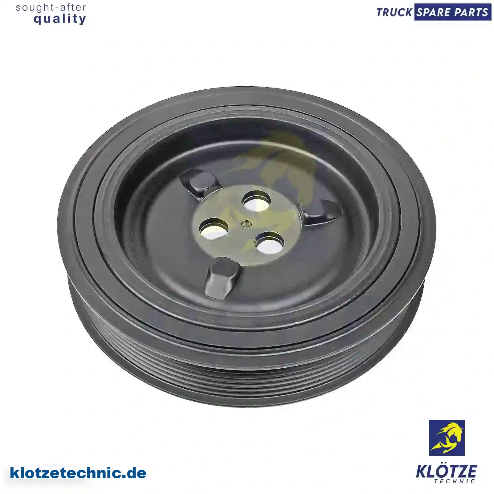 Pulley, Crankshaft 1379766, 1677923, 1727140, 1748942, 6C1Q-6B319-EA, BK3Q-6B319-CB, 1379766, 1677923, 1727140, 1748942, 6C1Q-6B319-EA, BK3Q-6B319-CB || Klötze Technic Automotive Air Brake Systems