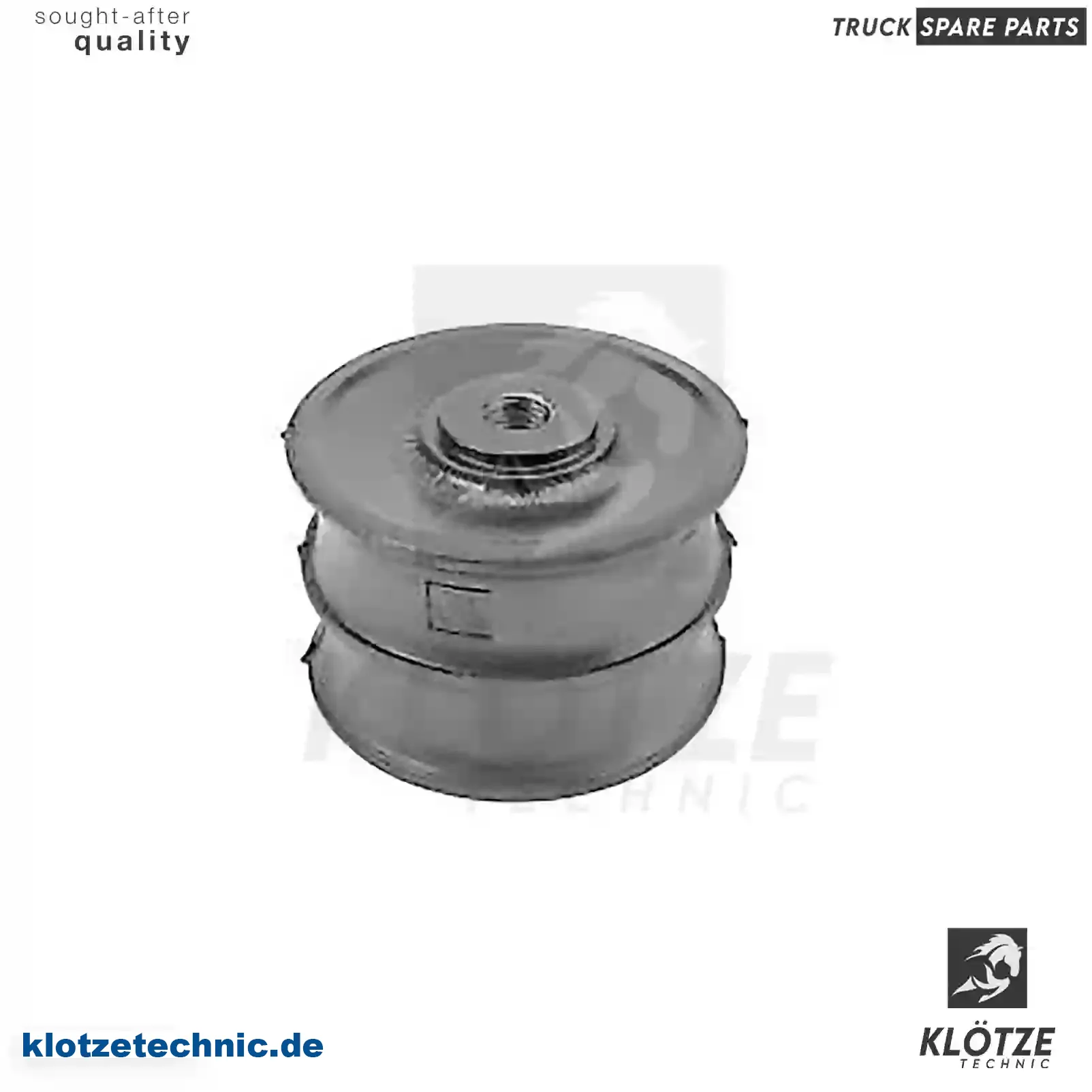 Rubber Buffer 81962100388, 81962100494, 81962100495,, 81962100388, 81962100494, 81962100495, || Klötze Technic Automotive Air Brake Systems
