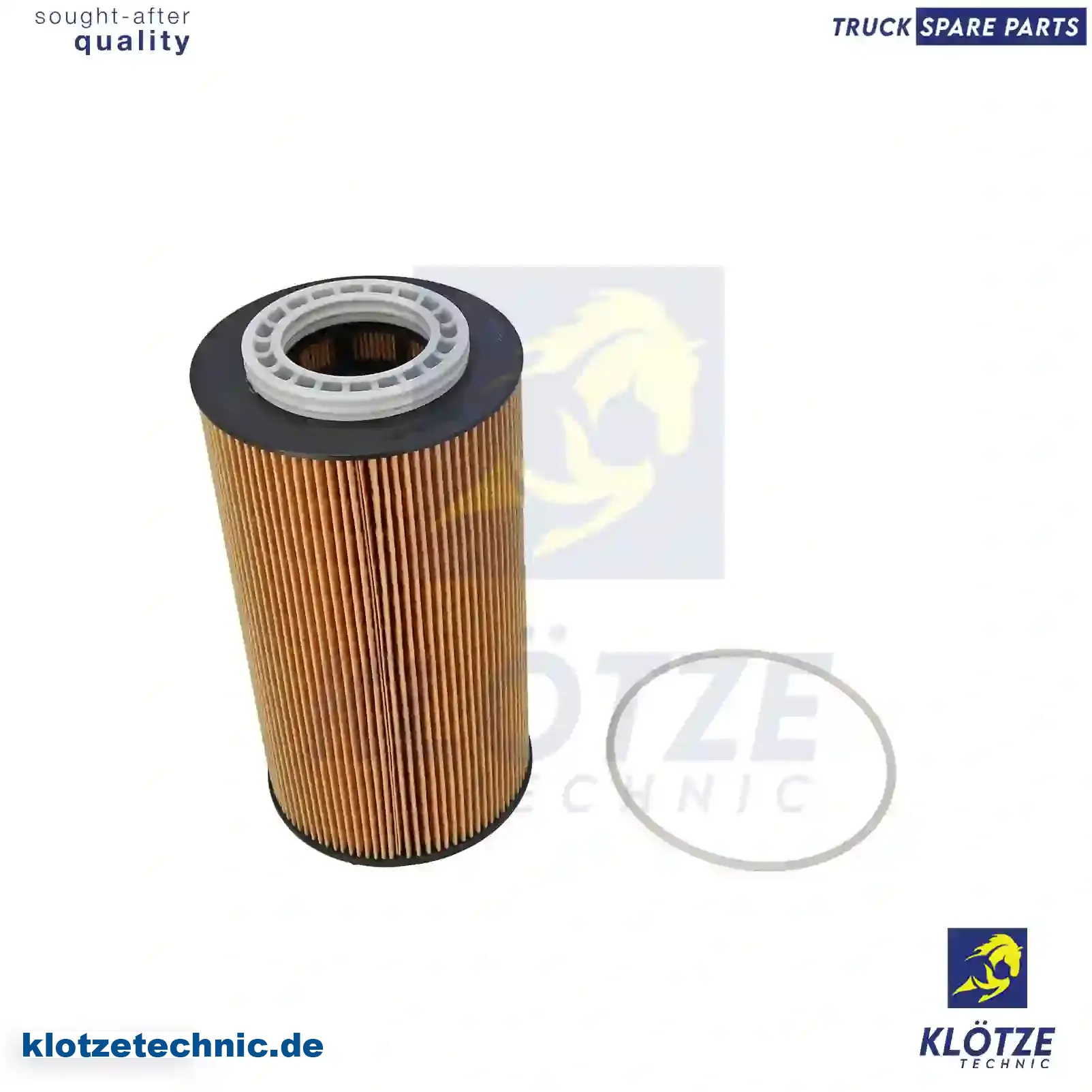 Oil Filter Insert 51055010011, 51055010011 || Klötze Technic Automotive Air Brake Systems