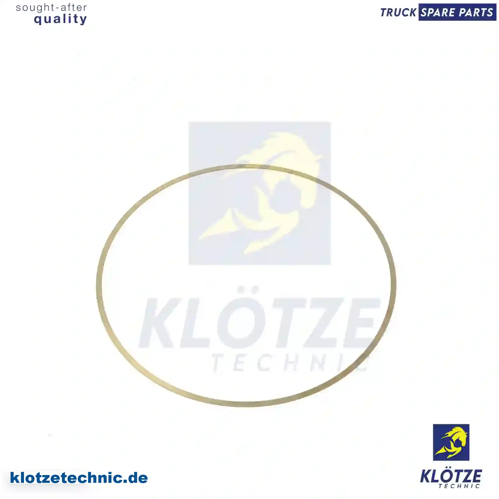 Shim 1118378, ,, 1118378, , || Klötze Technic Automotive Air Brake Systems
