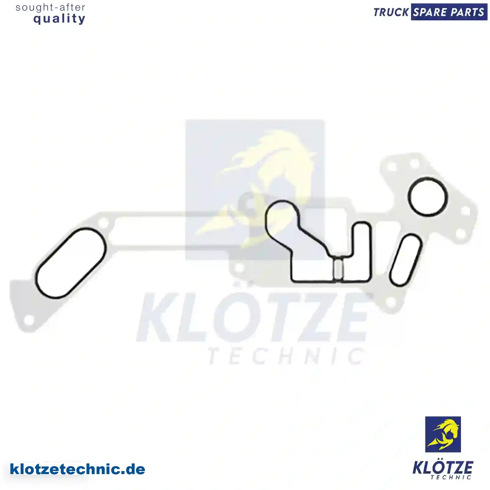 Gasket, Oil Filter Housing 7420787167, 20787167, ZG01255-0008, 7420787167, 20787167, ZG01255-0008 || Klötze Technic Automotive Air Brake Systems
