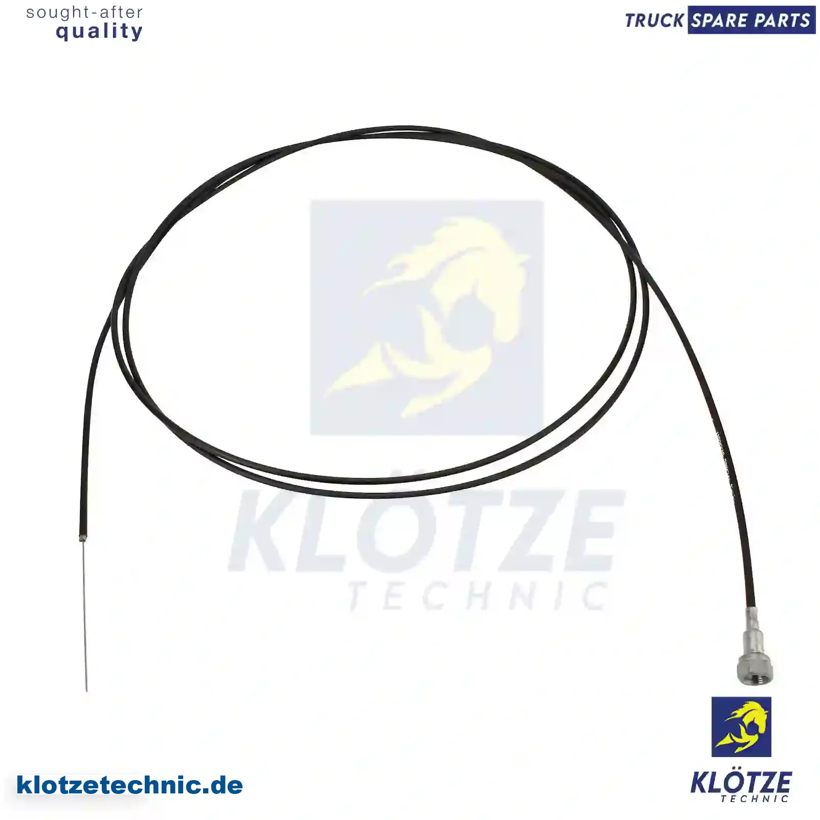 Throttle Cable 1343155, 1343156, 361185, 365161, ZG02196-0008, 1343155, 1343156, 361185, 365161, ZG02196-0008 || Klötze Technic Automotive Air Brake Systems