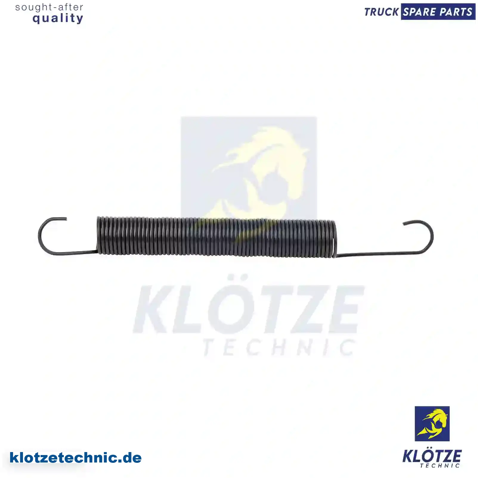 Spring 1586922, 362268, ZG40293-0008, 1586922, 362268, ZG40293-0008 || Klötze Technic Automotive Air Brake Systems