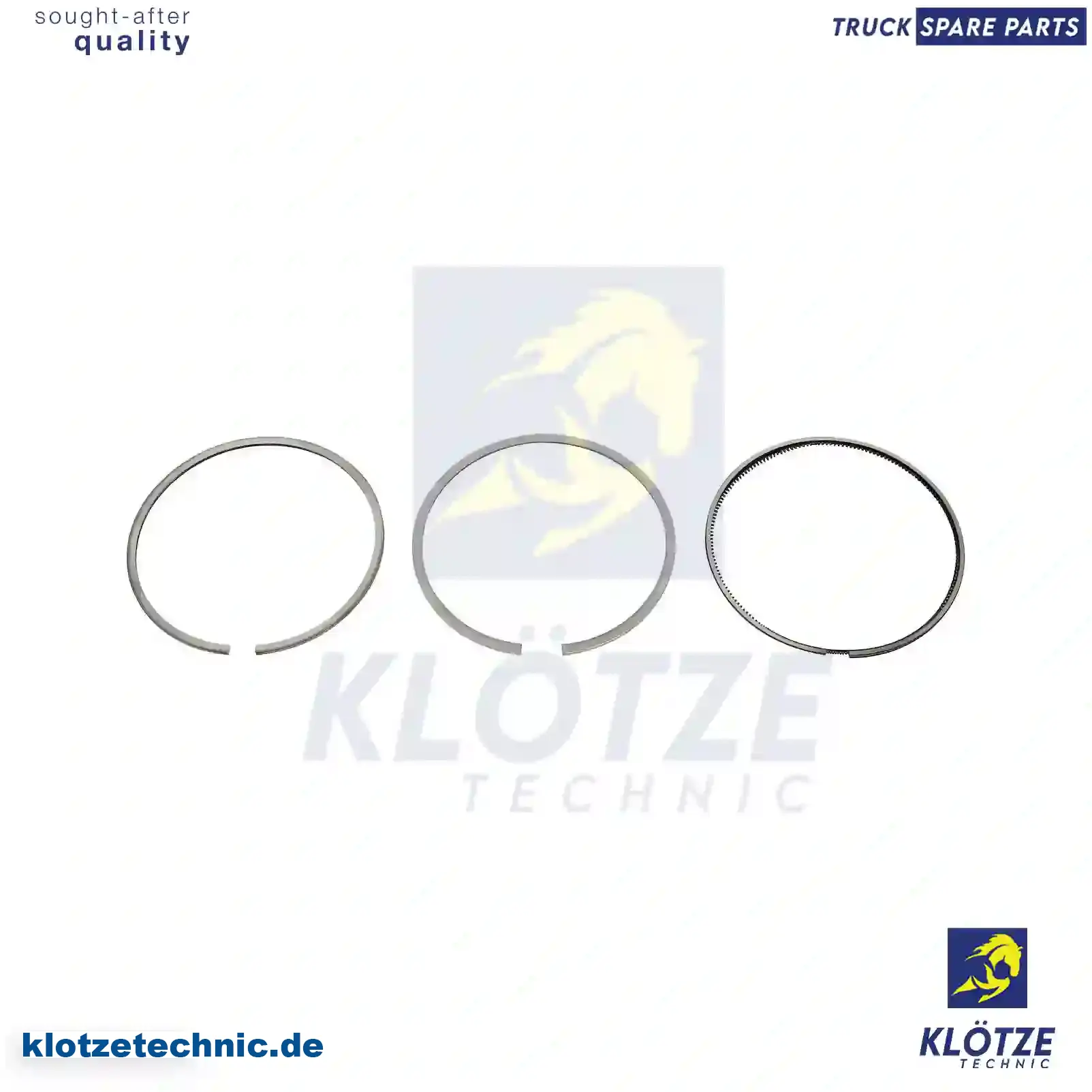 Piston Ring Kit 0040375019, 0040375119, 3520300124, 3520300324, 3520300424, 3660370518, 3660371719, 0040375019, 0040375119, 3520300124, 3520300324, 3520300424, 3660370518, 3660371719 || Klötze Technic Automotive Air Brake Systems