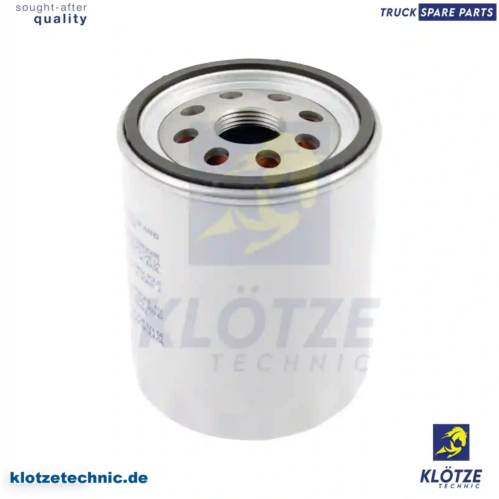 Oil Filter  00953564, 04741272, 04741274, 01901796, 01902197, 01907578, 01907579, 01907818, 04741272, 04741274, 1902197, 1907578, 1907818, 00953564, 04741272, 04741274, 01901796, 01902197, 01907578, 01907579, 01907818, 04741272, 04741274, 1902197, 1907578, 1907818 || Klötze Technic Automotive Air Brake Systems