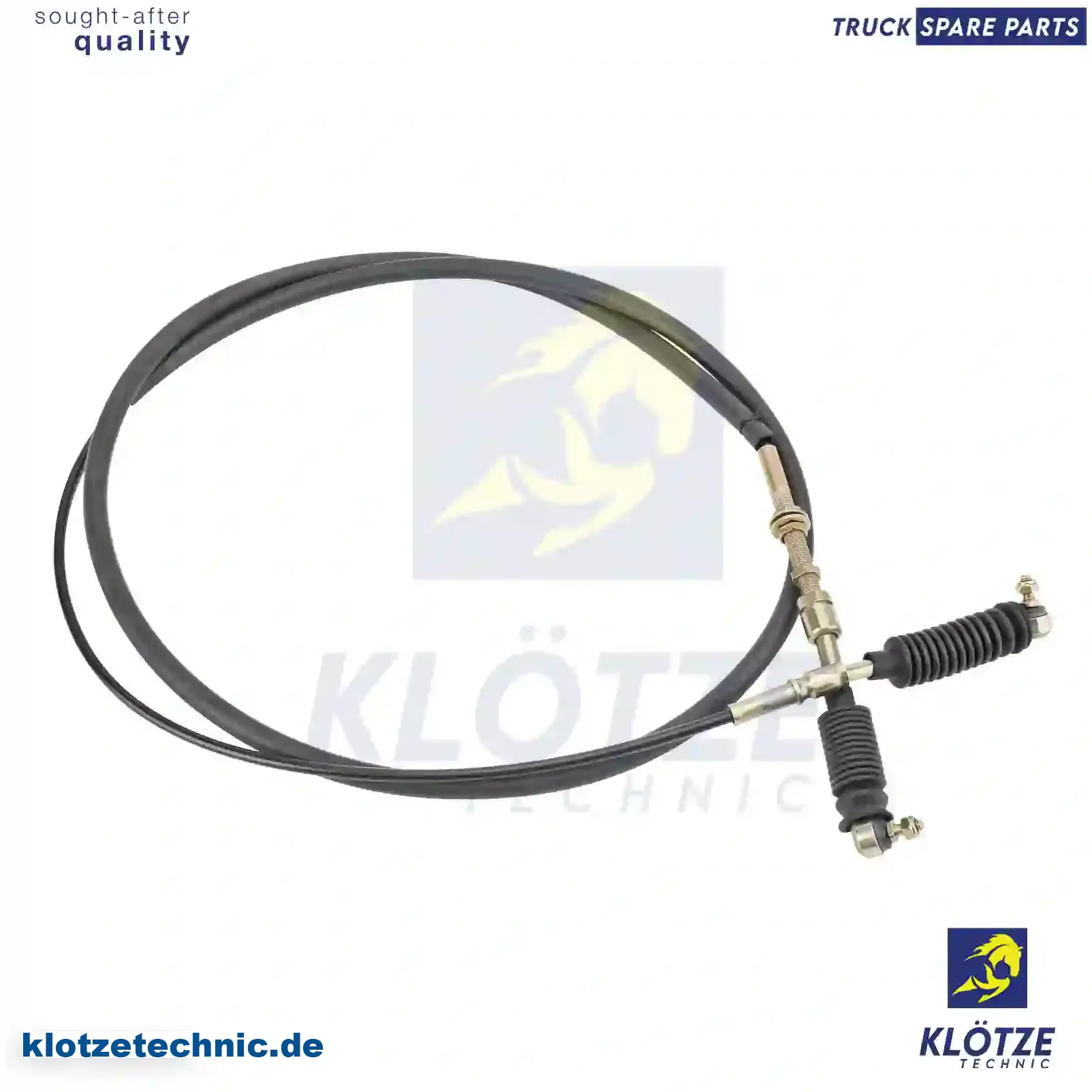 Throttle Cable 0377981, 1244268, 377981, 0377981, 1244268, 377981 || Klötze Technic Automotive Air Brake Systems