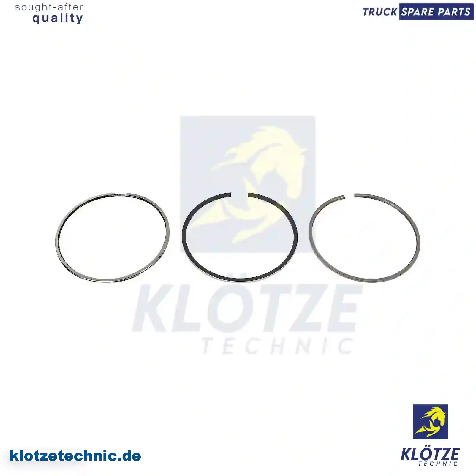 Piston Ring Kit 51025030554S2, 51025030751S2, 51025030806S2, 51025030554S, 51025030554S2, 51025030751S2, 51025030806S2, 51025030554S || Klötze Technic Automotive Air Brake Systems
