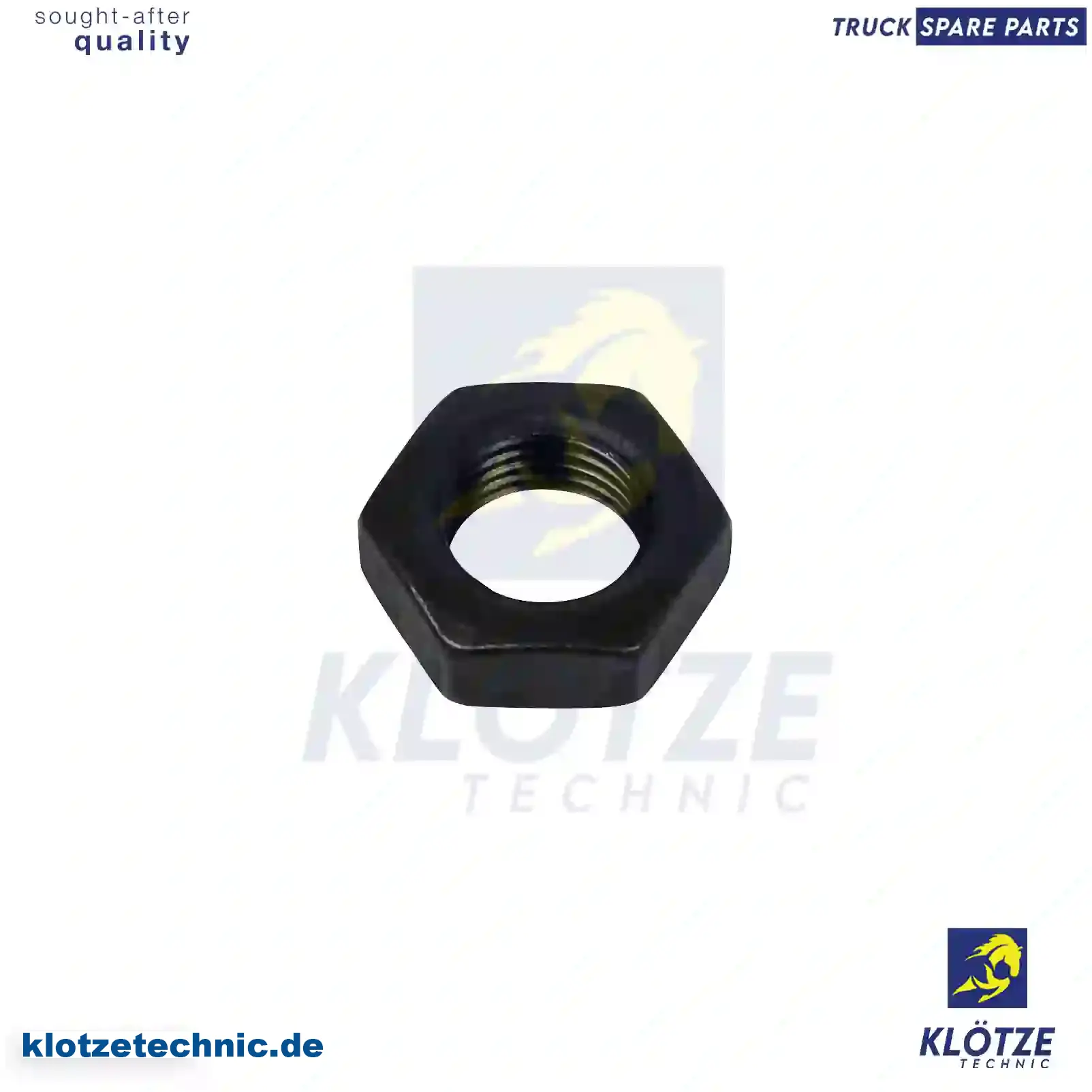 Nut, Adjusting Screw 394642, ZG01665-0008, 394642, ZG01665-0008 || Klötze Technic Automotive Air Brake Systems