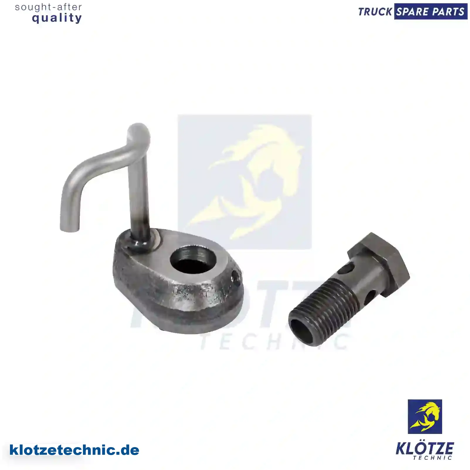 Oil Nozzle, Complete 4421800543S, 4421800543S || Klötze Technic Automotive Air Brake Systems