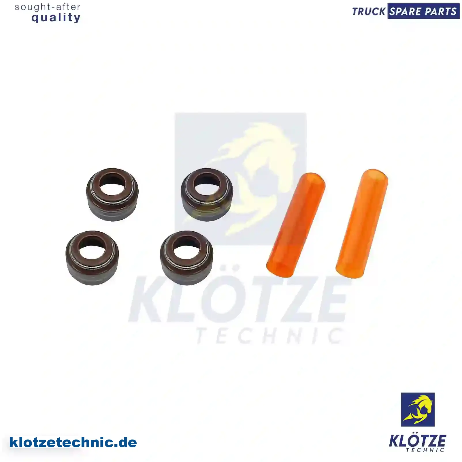 Kit, Valve Stem Seals 1190500158, 6120500058, 00A198675, ZG01393-0008, 1190500158, 6120500058, 00A198675, ZG01393-0008 || Klötze Technic Automotive Air Brake Systems