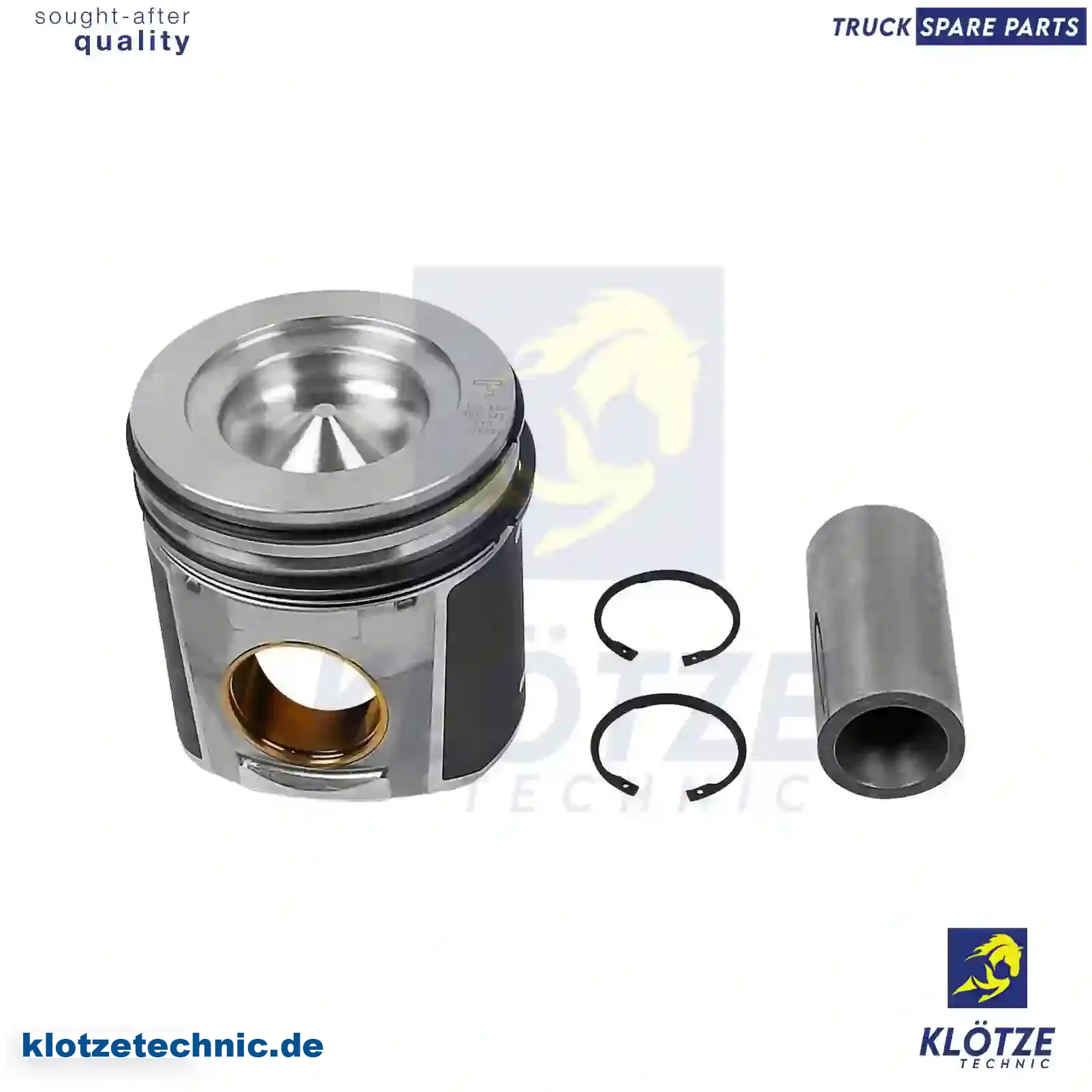 Piston, Complete With Rings 02996141, 02996319, 02996796, 02997436, 2996141, 2996319, 2996796, 2997436, 500054837, 500054838, 02996141, 02996319, 02996796, 02997436, 2996141, 2996319, 2996796, 2997436, 500054837, 500054838 || Klötze Technic Automotive Air Brake Systems