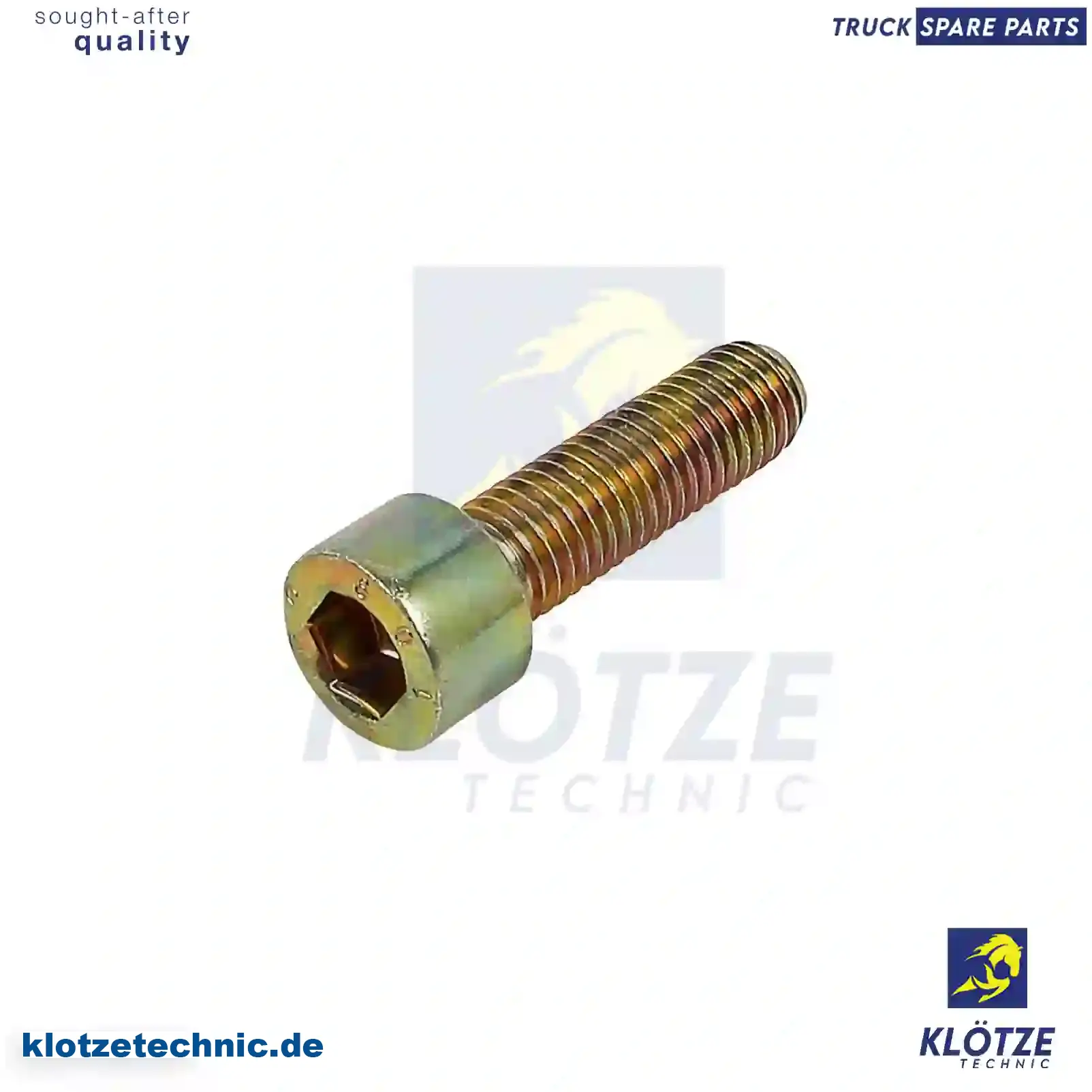 Cylinder Screw 06020944511, 06020990380, WHT006633,, 06020944511, 06020990380, WHT006633, || Klötze Technic Automotive Air Brake Systems