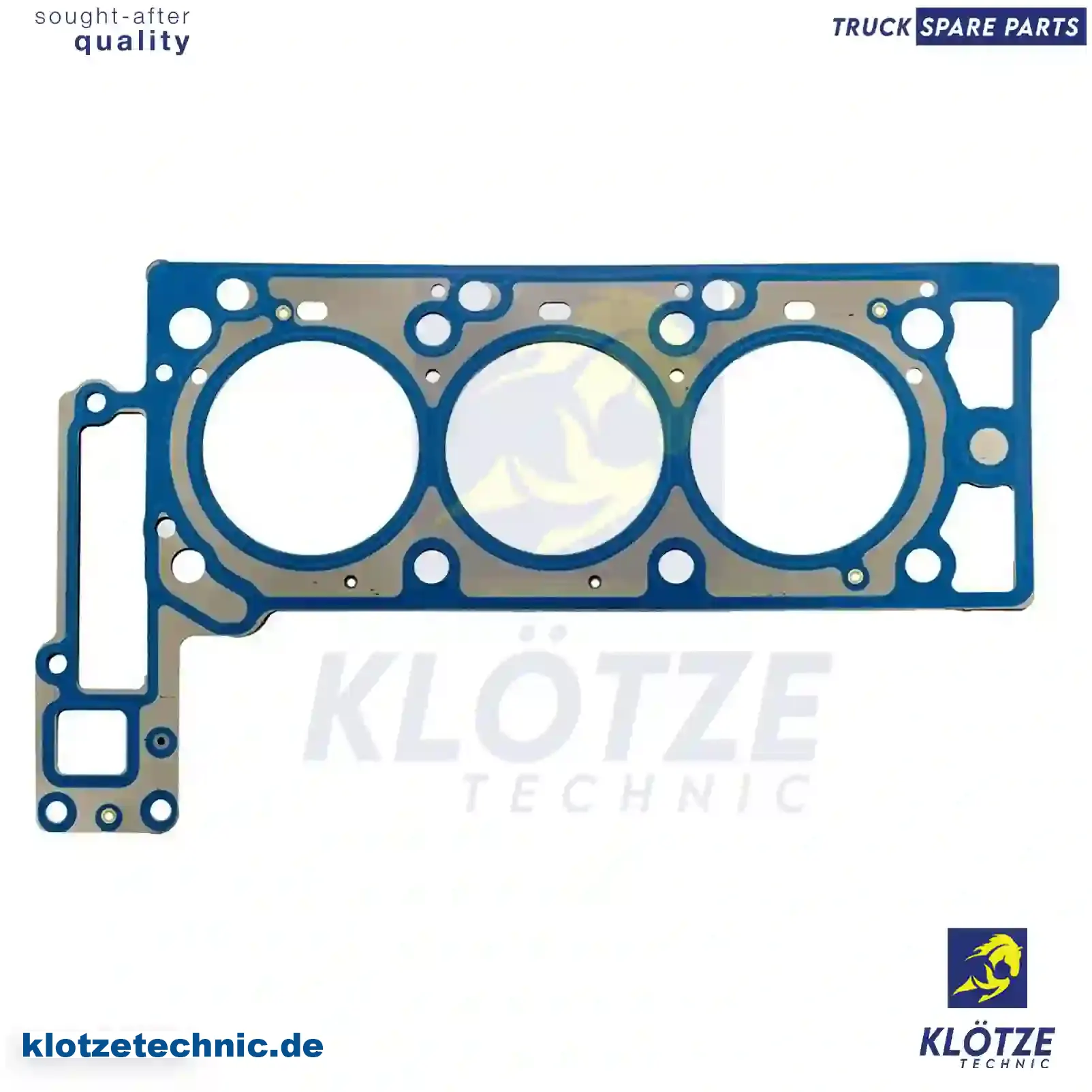 Cylinder Head Gasket, Right 2720161120, 2720161620, 2720161920, 2720161120, 2720161620, 2720161920 || Klötze Technic Automotive Air Brake Systems