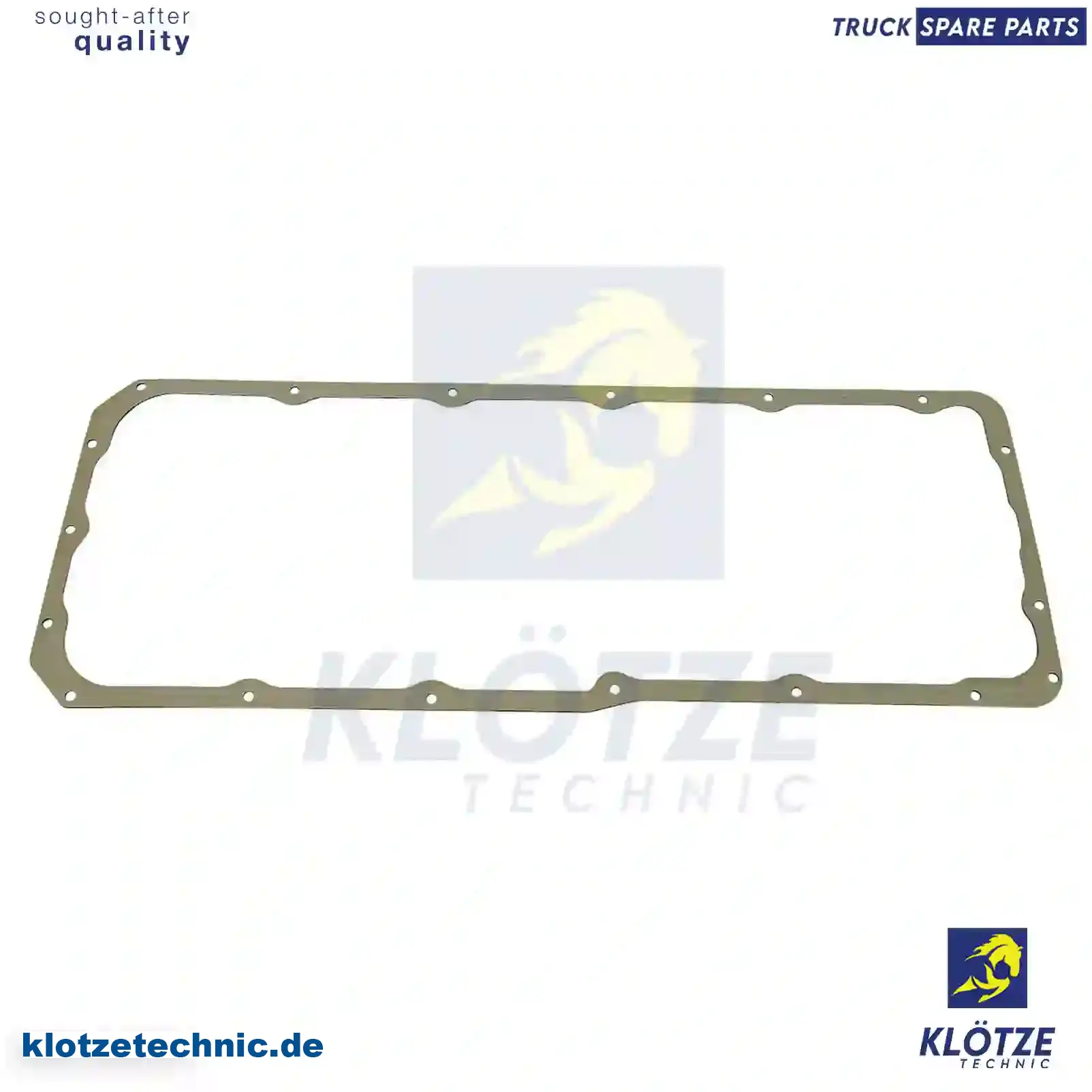 Oil Sump Gasket 51059040093, 51059040134, 4030140022, 4030140222, 4030140322, 4430140022, ZG01819-0008, 51059040093, 51059040134, 4030140022, 4030140222, 4030140322, 4430140022, ZG01819-0008 || Klötze Technic Automotive Air Brake Systems