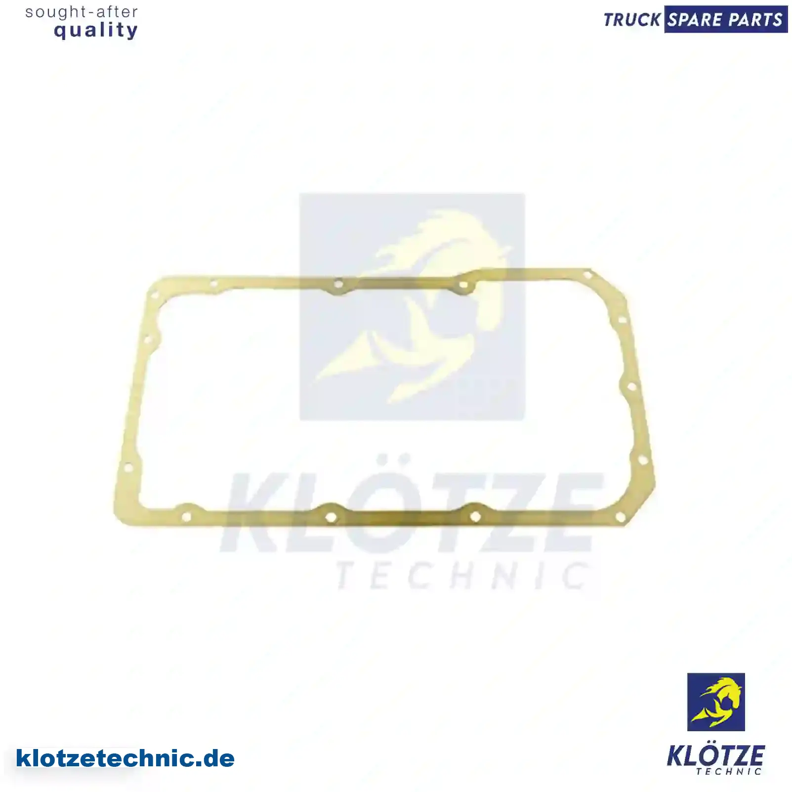 Oil Sump Gasket 5410140222, 5410140322, ZG01822-0008, 5410140222, 5410140322, ZG01822-0008 || Klötze Technic Automotive Air Brake Systems