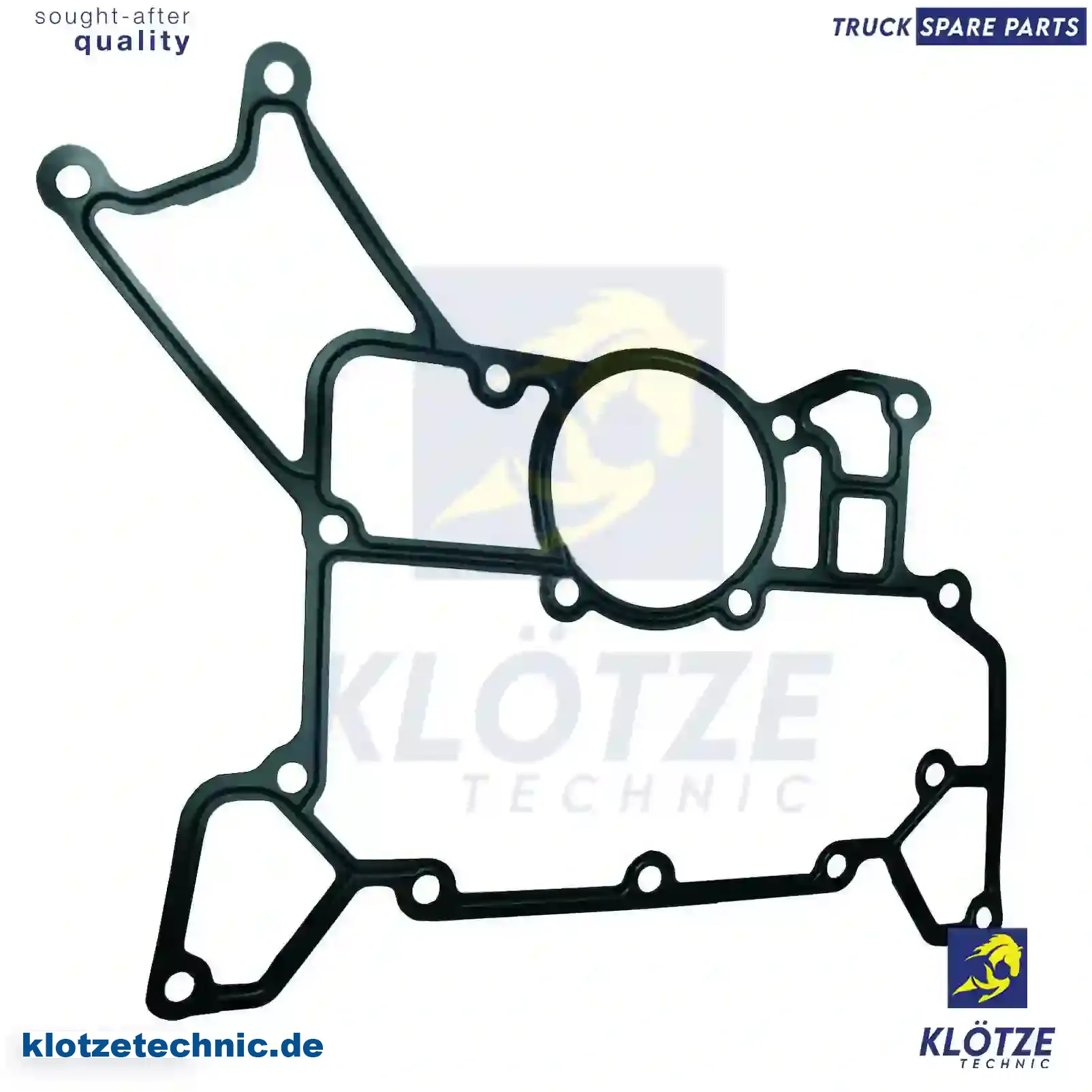 Gasket, Oil Cooler Housing 5411840480, 5411840580, 5411840680, 5411840780, 5411840980, ZG01248-0008, 5411840480, 5411840580, 5411840680, 5411840780, 5411840980, ZG01248-0008 || Klötze Technic Automotive Air Brake Systems