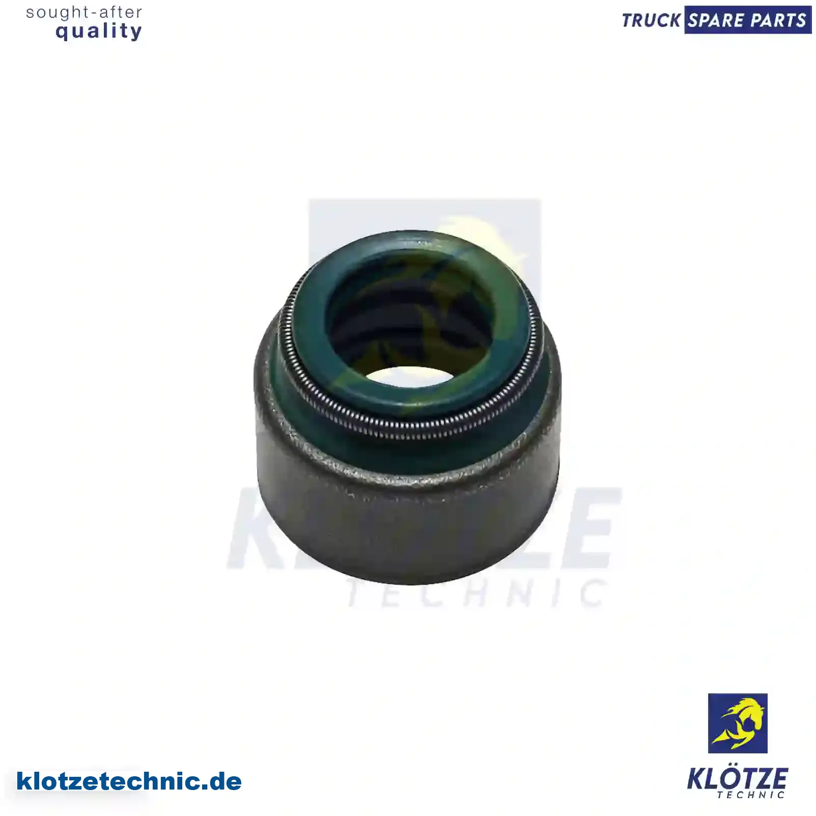Valve Stem Seal 51049020037, 0000535258, 0000535358, 0000535858, ZG02305-0008, 51049020037, 0000535258, 0000535358, 0000535858, ZG02305-0008 || Klötze Technic Automotive Air Brake Systems