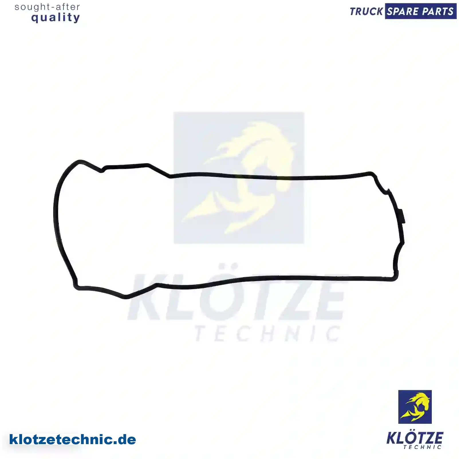 Gasket, Cylinder Head Cover 1110160221, 1110160621, 1110160821, 1110160921, 1110161221, 00A103483, ZG01186-0008, 1110160221, 1110160621, 1110160821, 1110160921, 1110161221, 00A103483, ZG01186-0008 || Klötze Technic Automotive Air Brake Systems